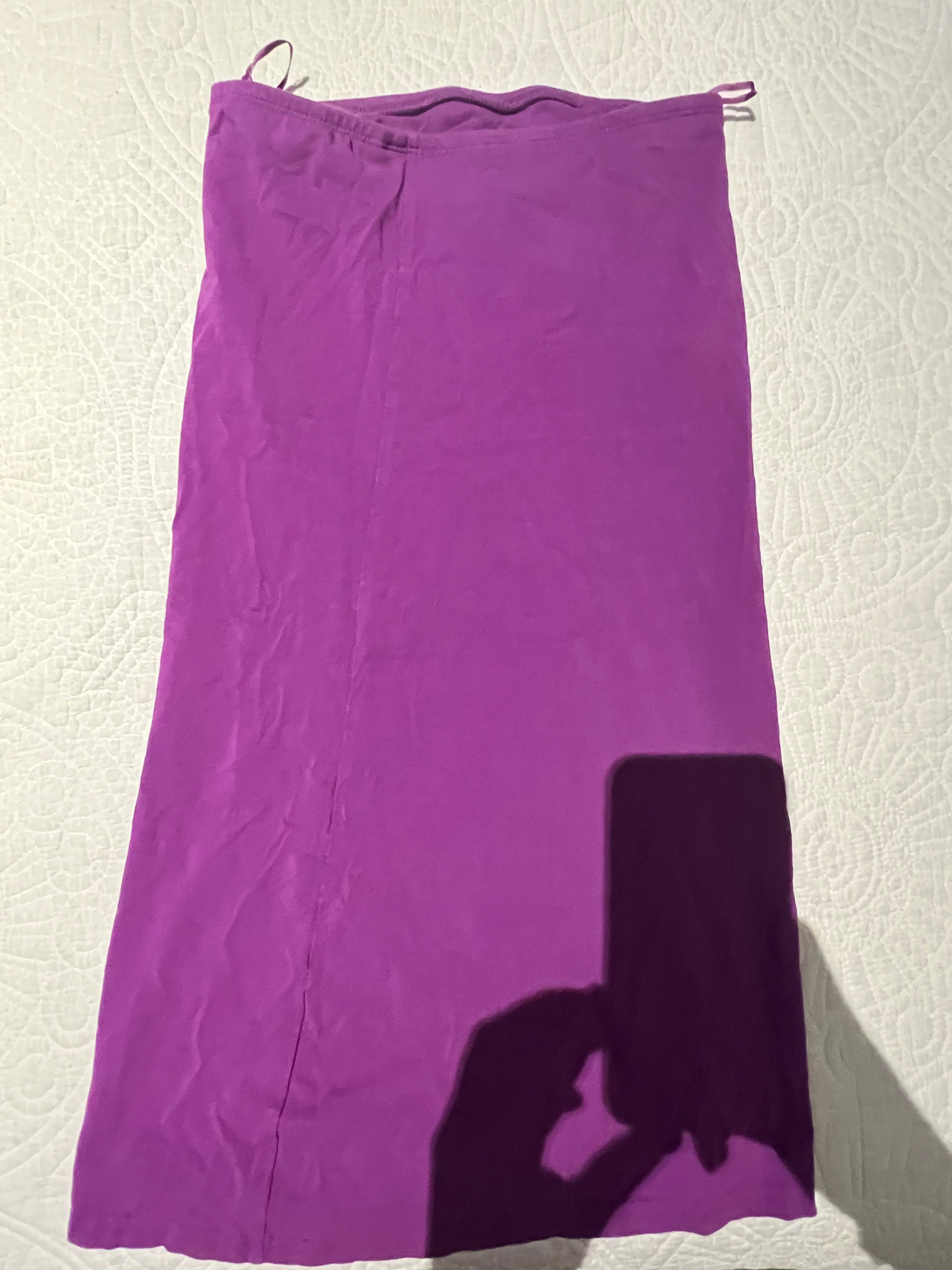 Purple mini tube dress