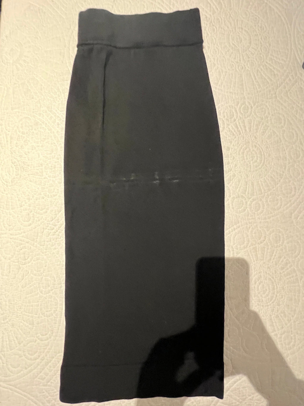 Black maxi skirt