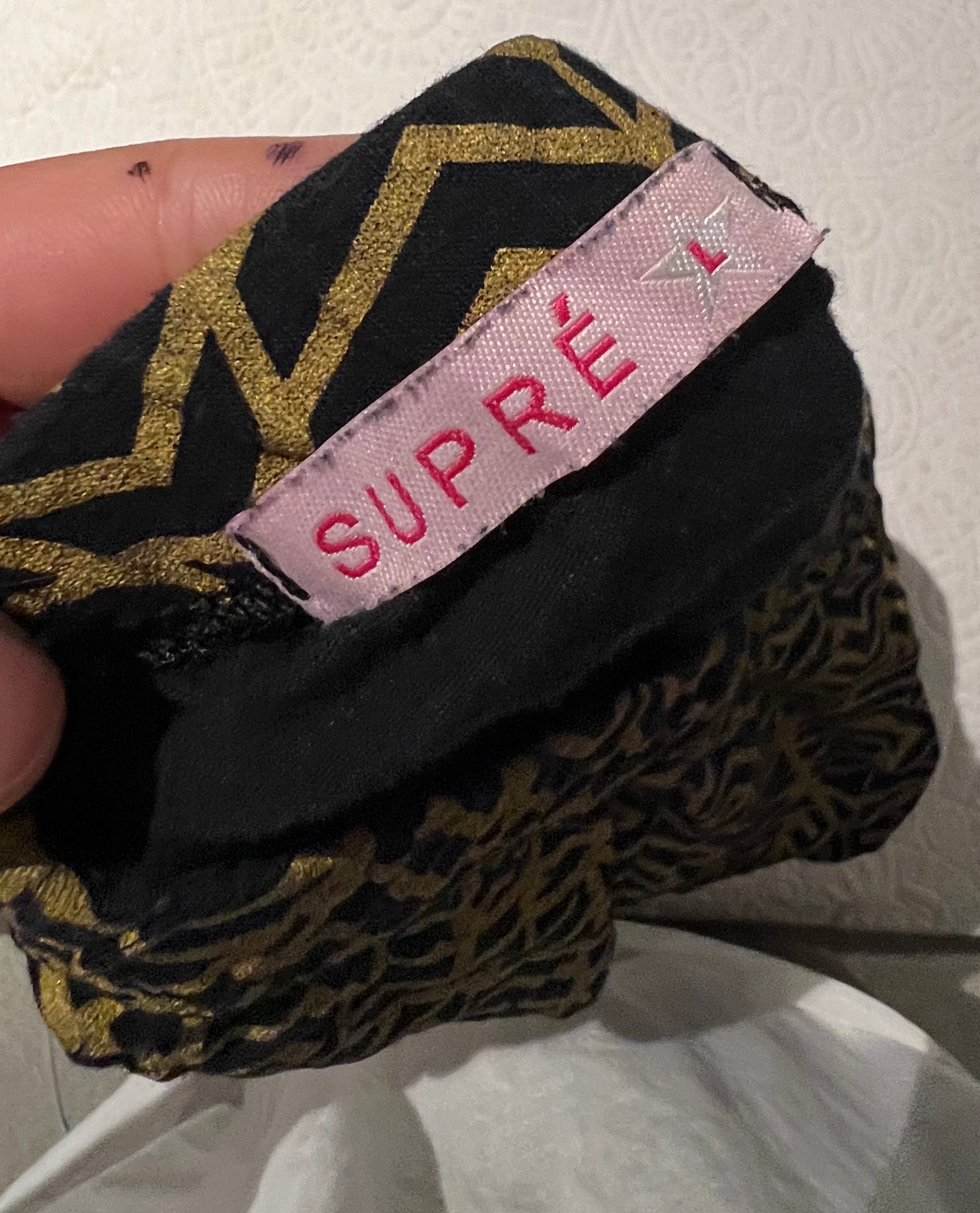 Supre patterned mini skirt