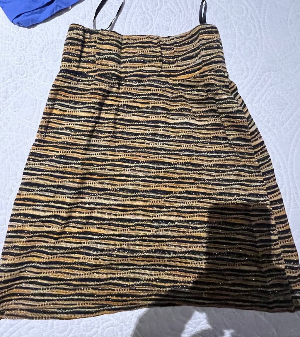 Multi coloured mini skirt
