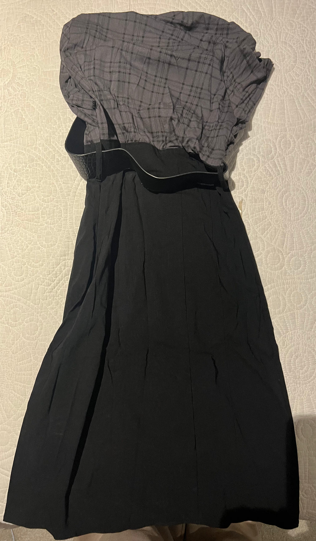 Black/grey Jane Norman dress