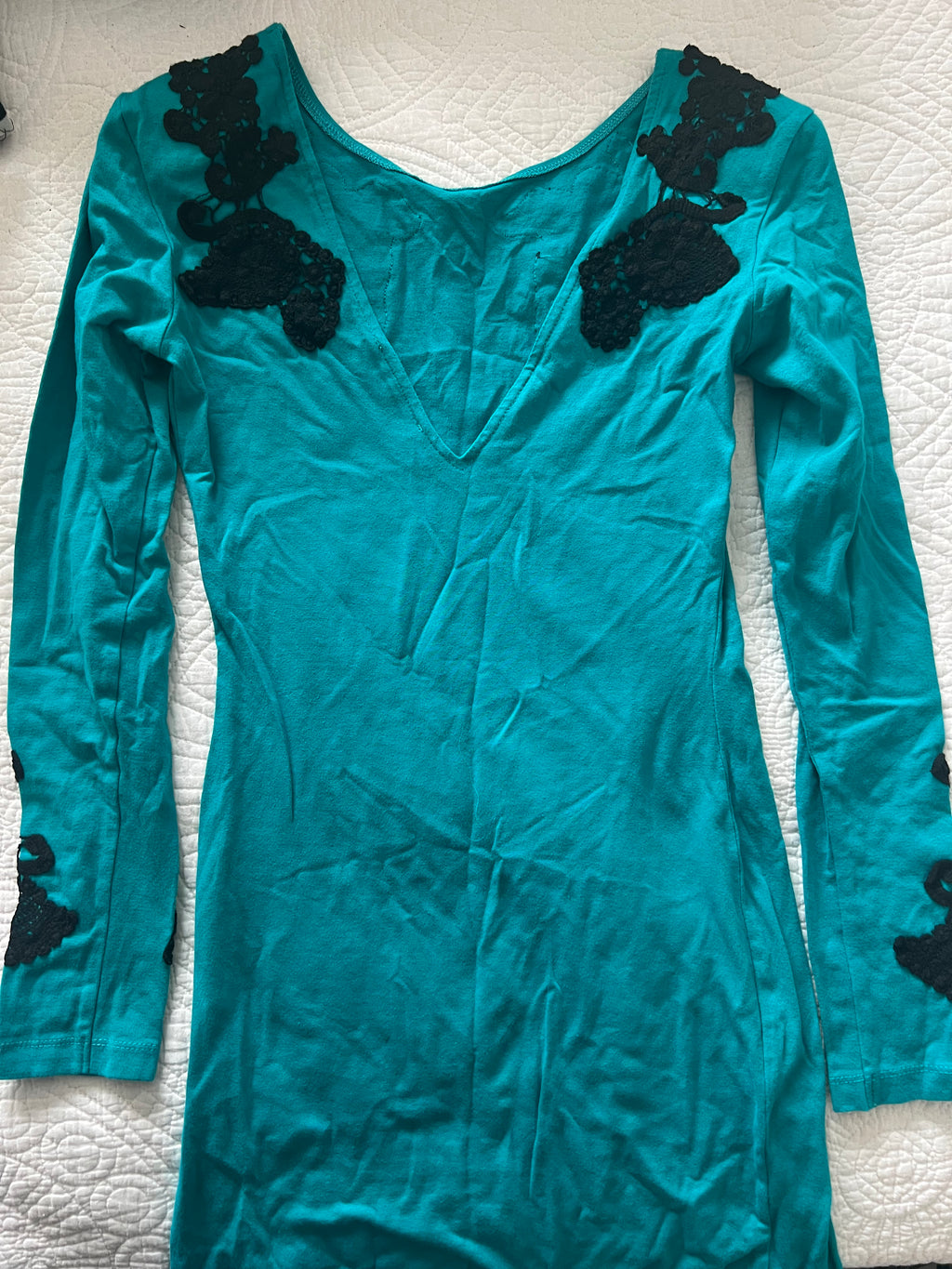 Blue Motel Rocks mini dress