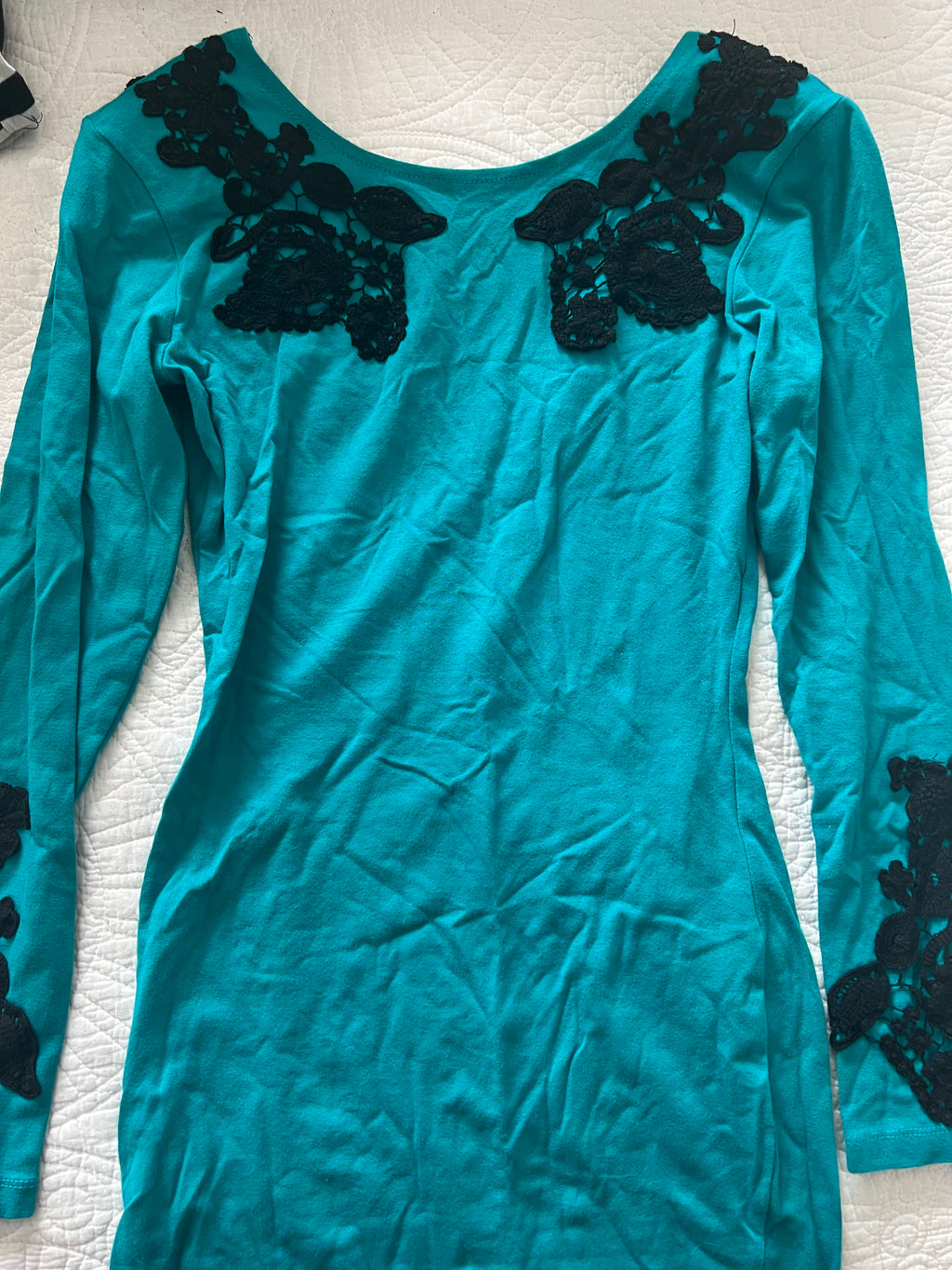 Blue Motel Rocks mini dress
