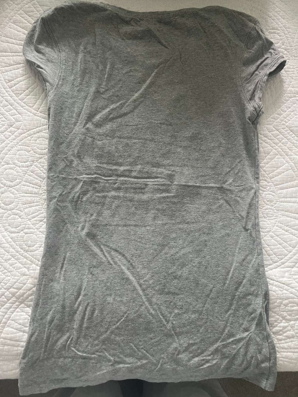 Grey fitted top