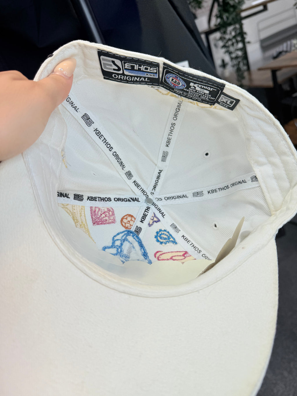Vintage kbethos hat 'BLING BLING'