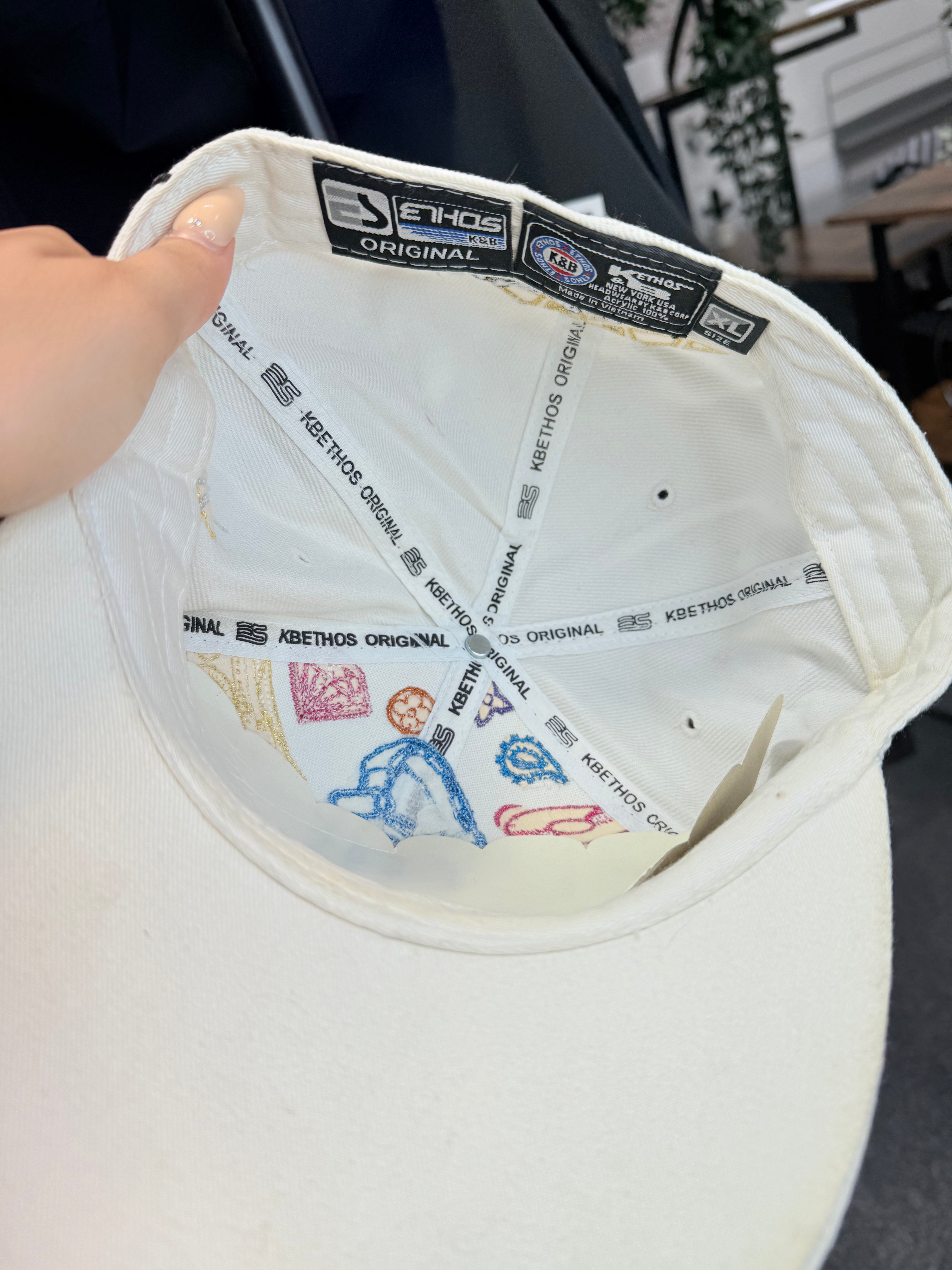Vintage kbethos hat 'BLING BLING'