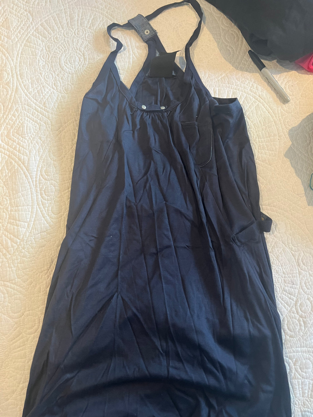 Navy G star dress