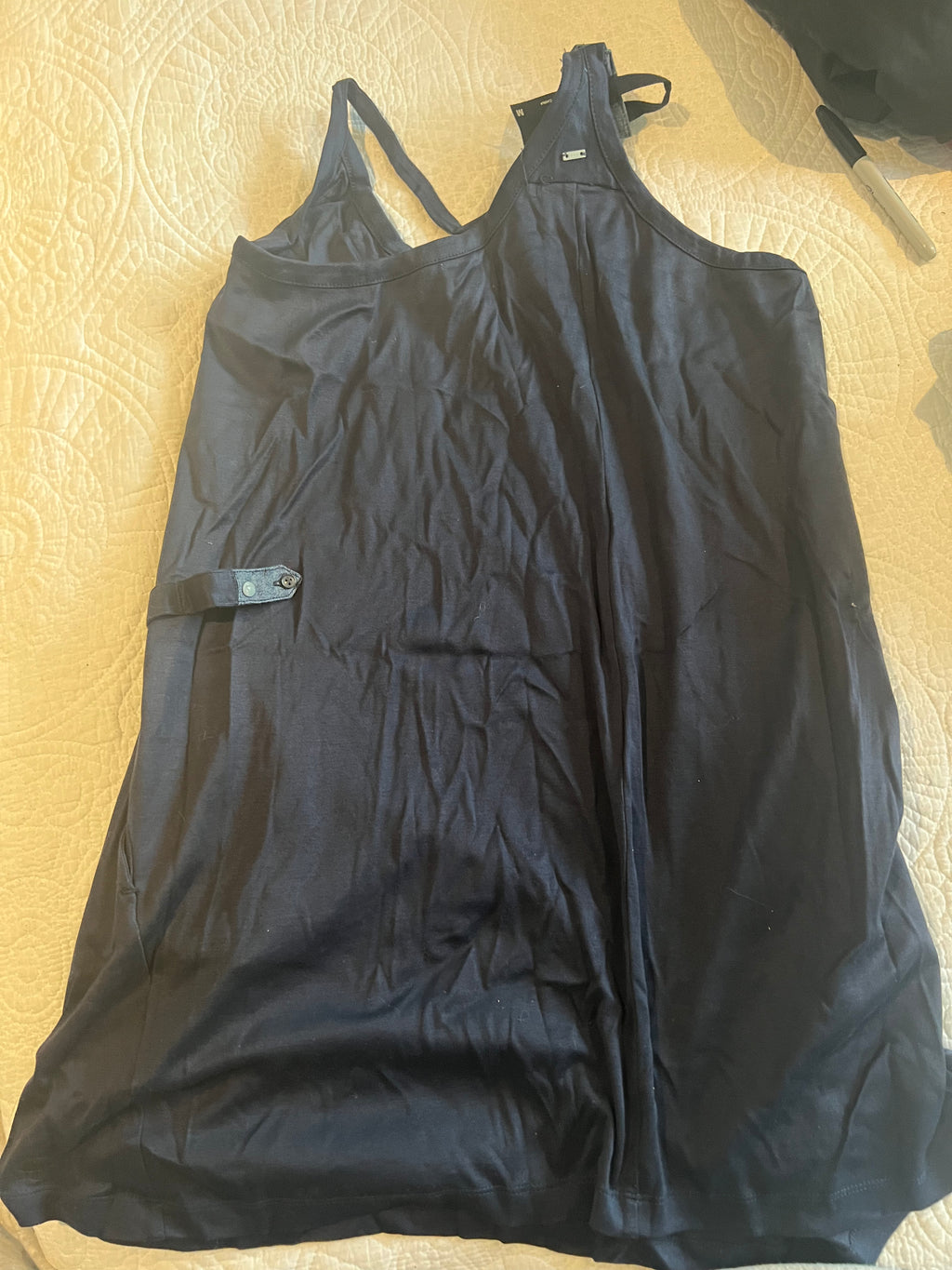 Navy G star dress