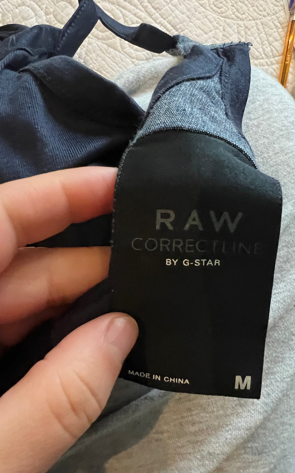 Navy G star dress