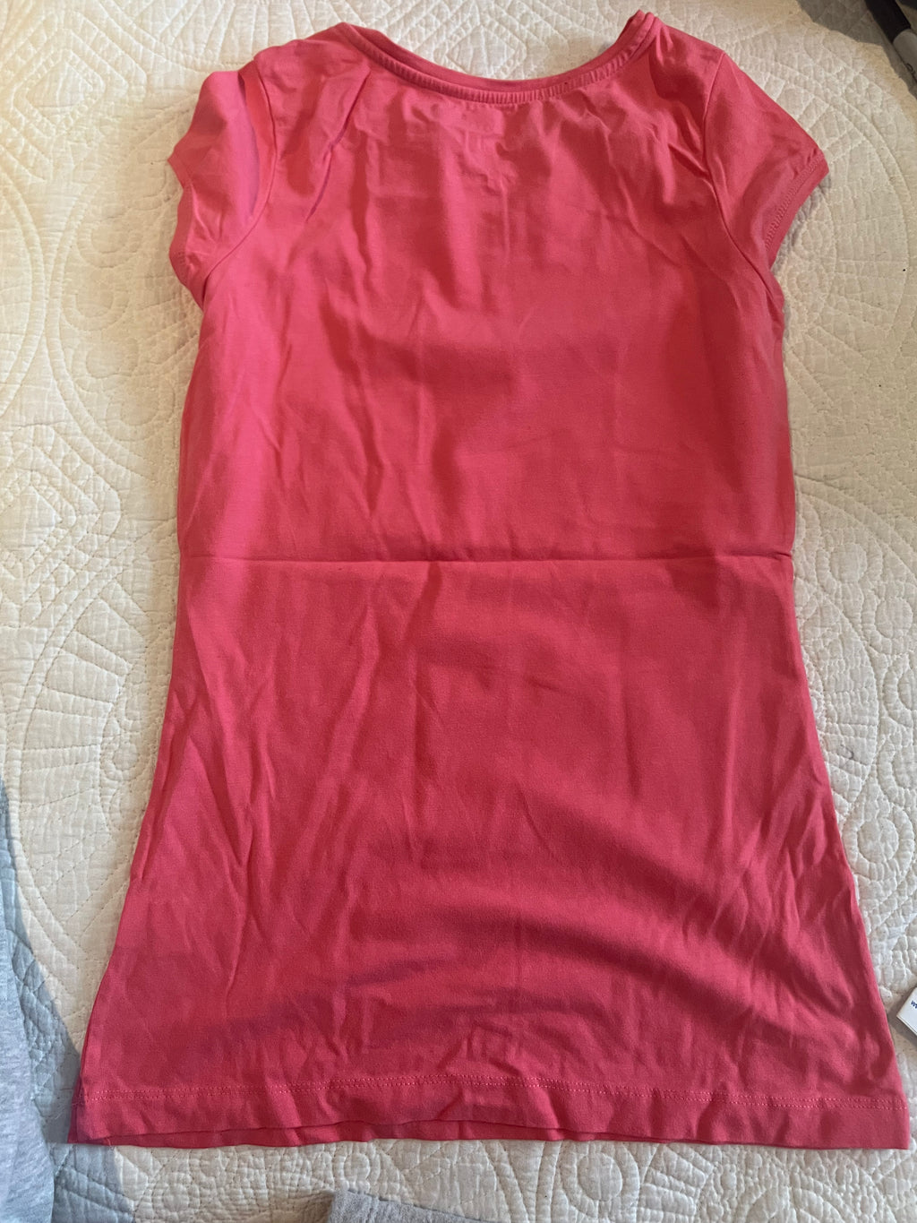 Pink fitted top