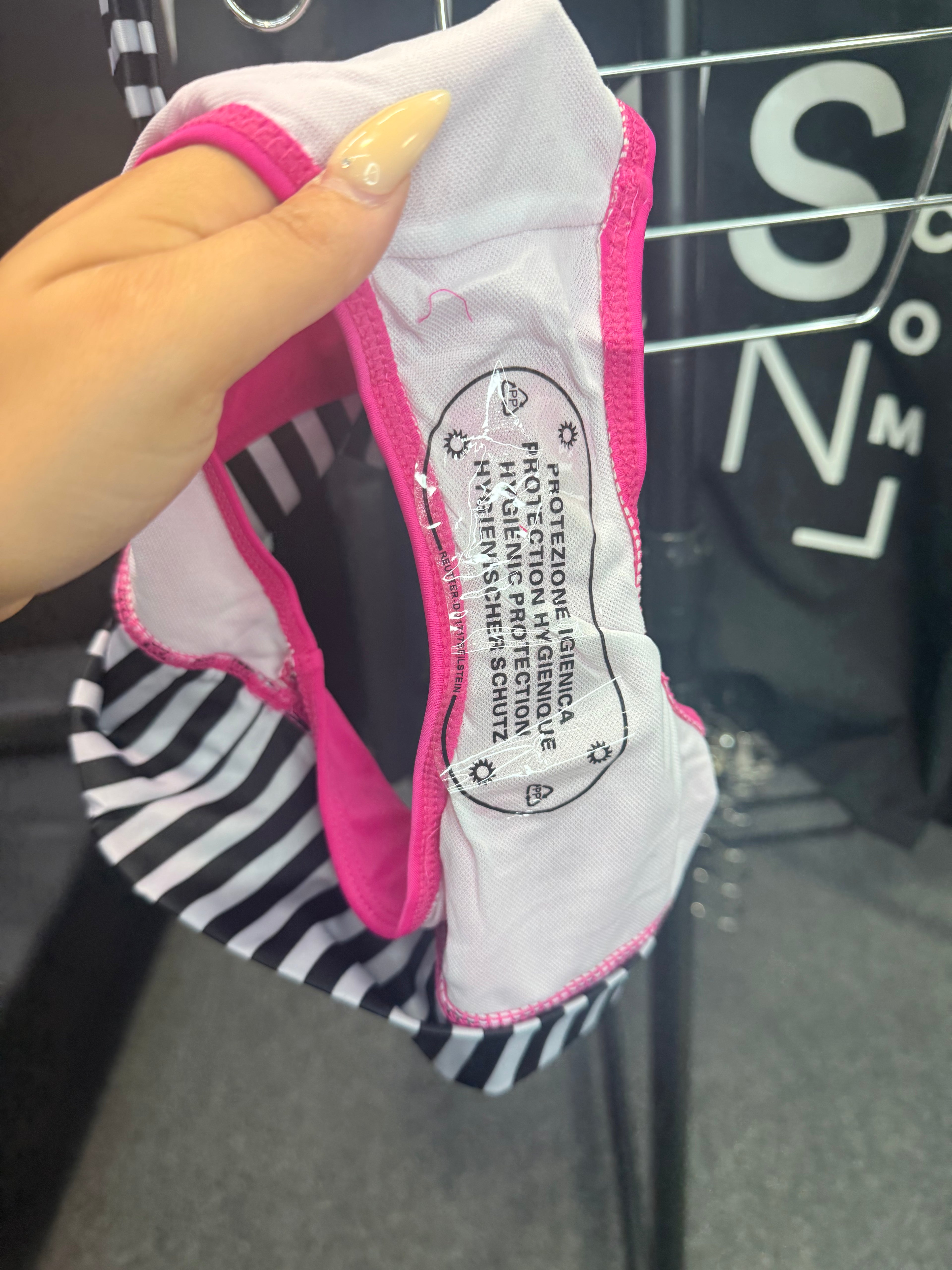 Brand new polka dot tie up bikini