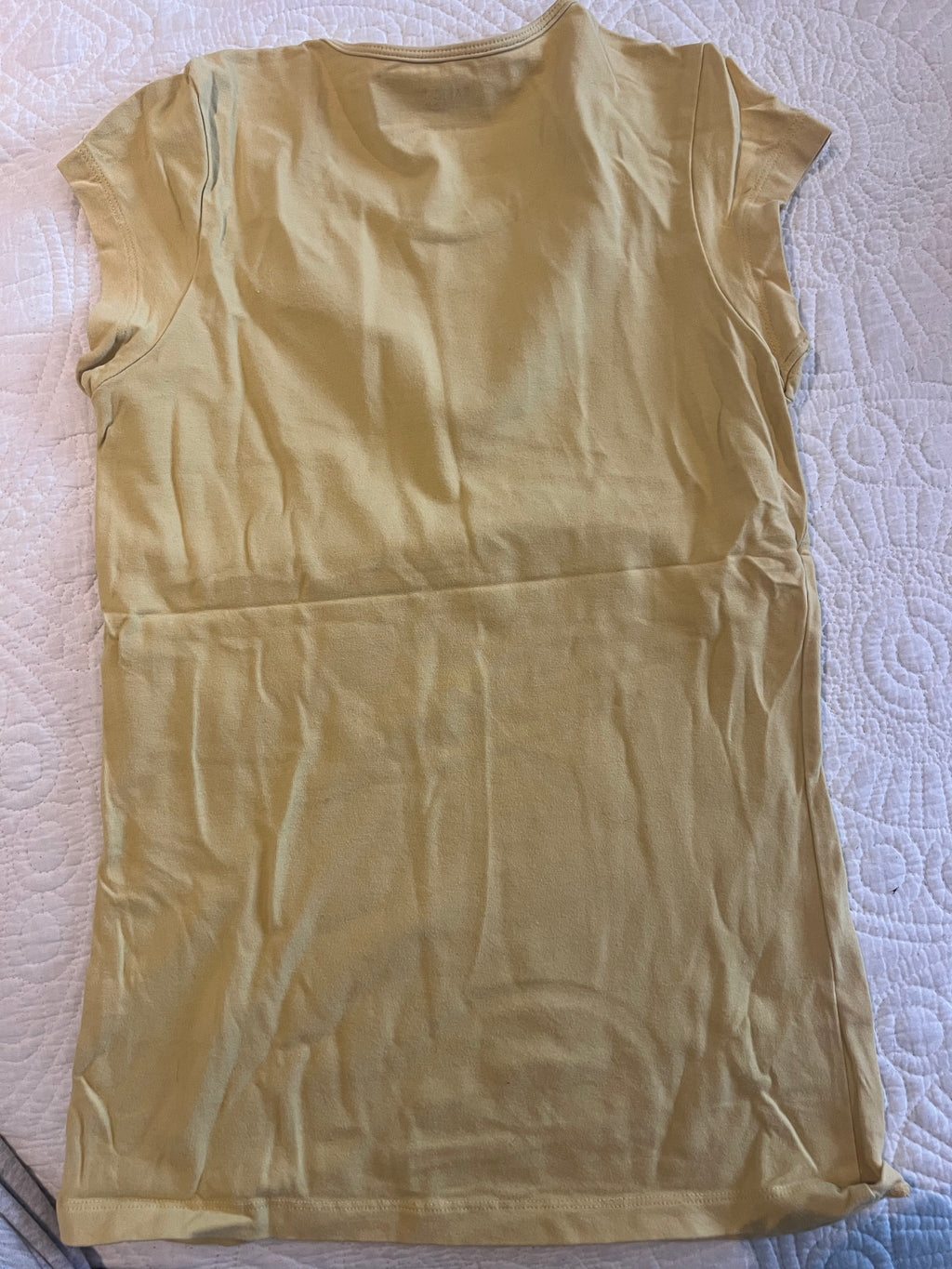Nude fitted top