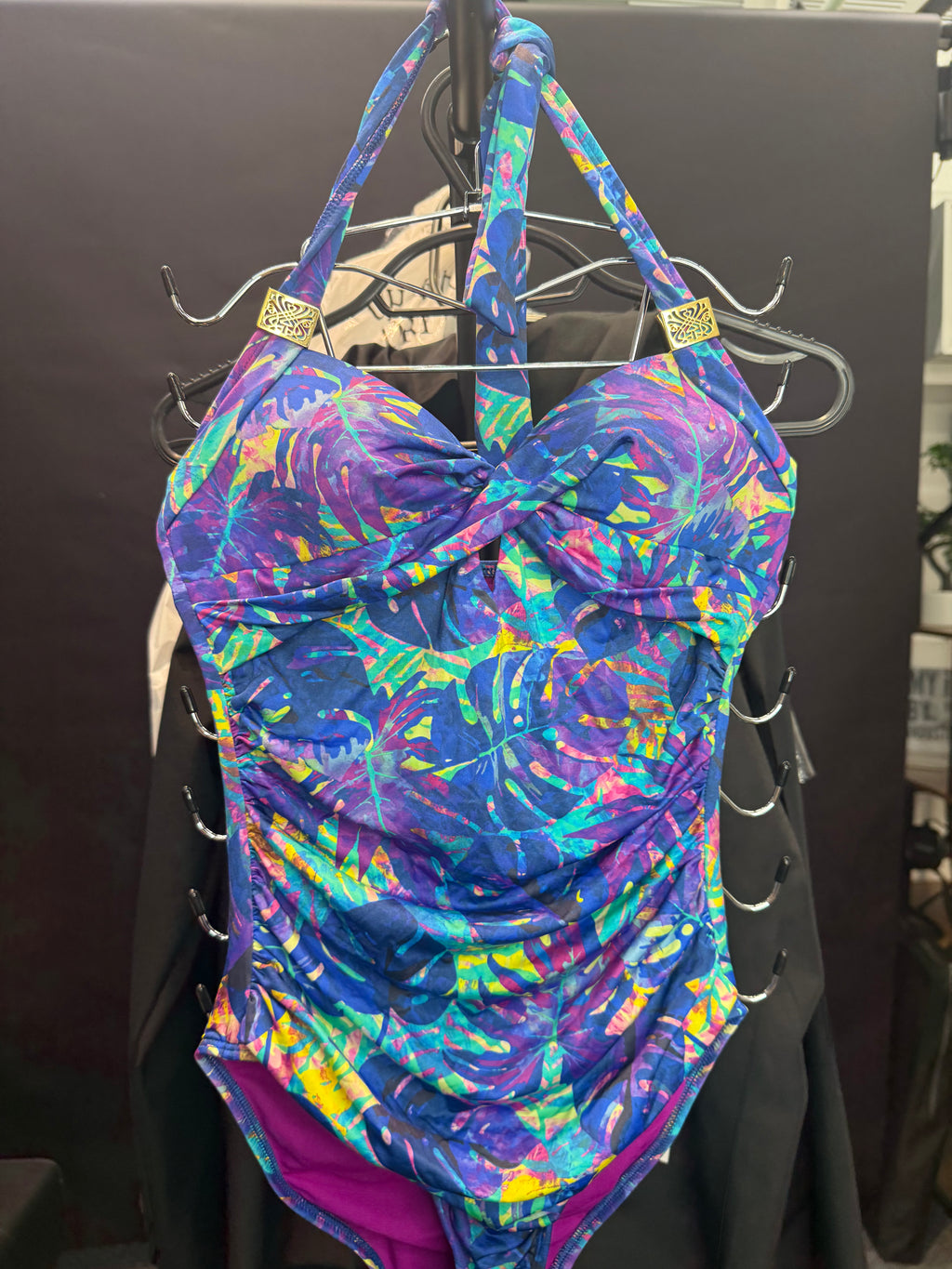 Brand new multi coloured swim suit