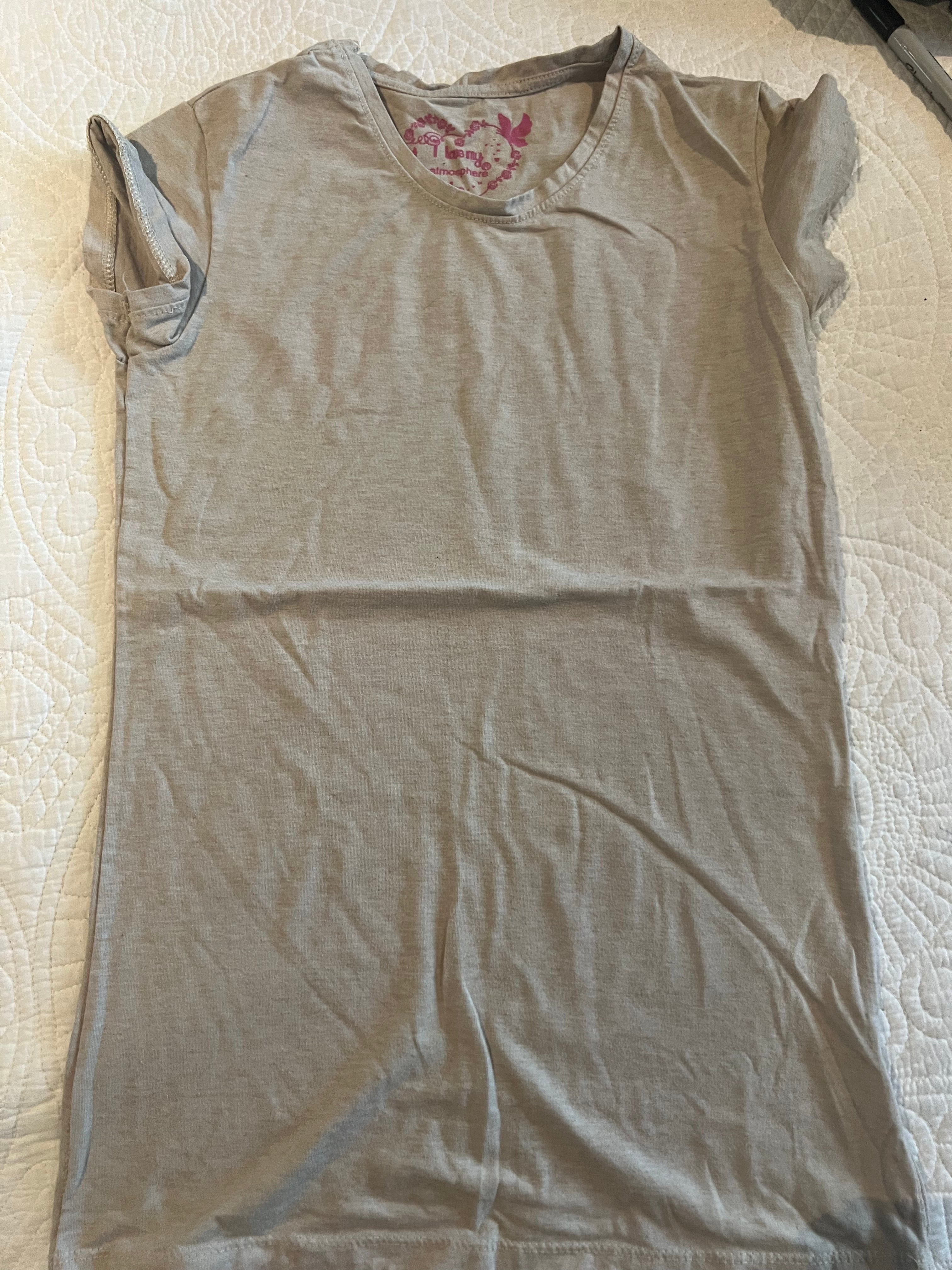 Grey fitted top