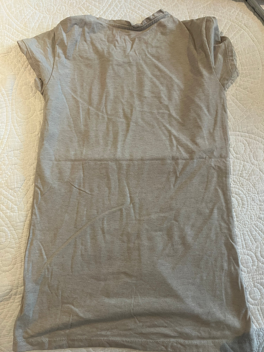 Grey fitted top