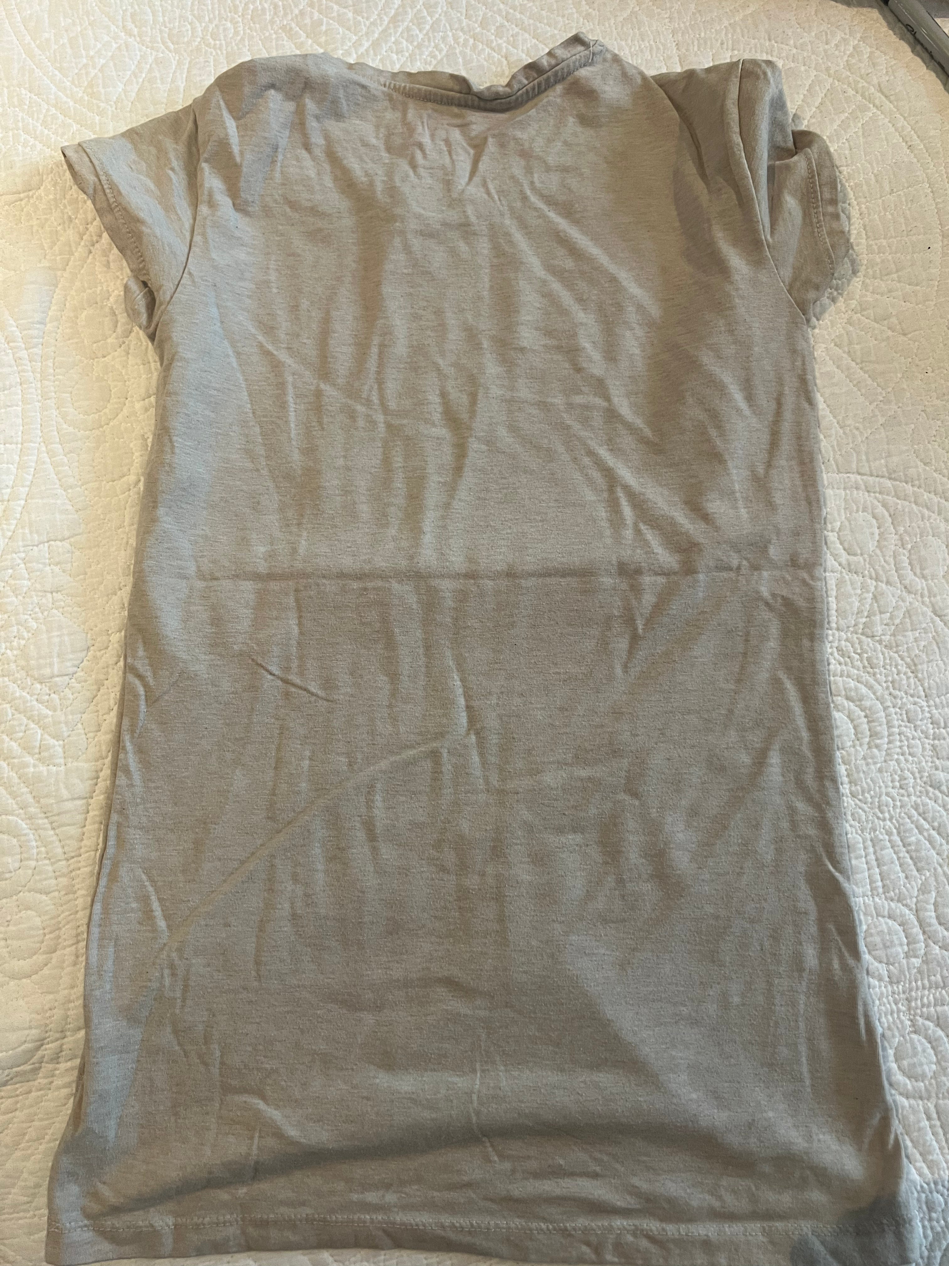 Grey fitted top