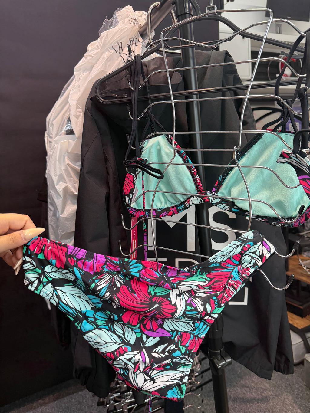 Brand new xhilaration tie up bikini