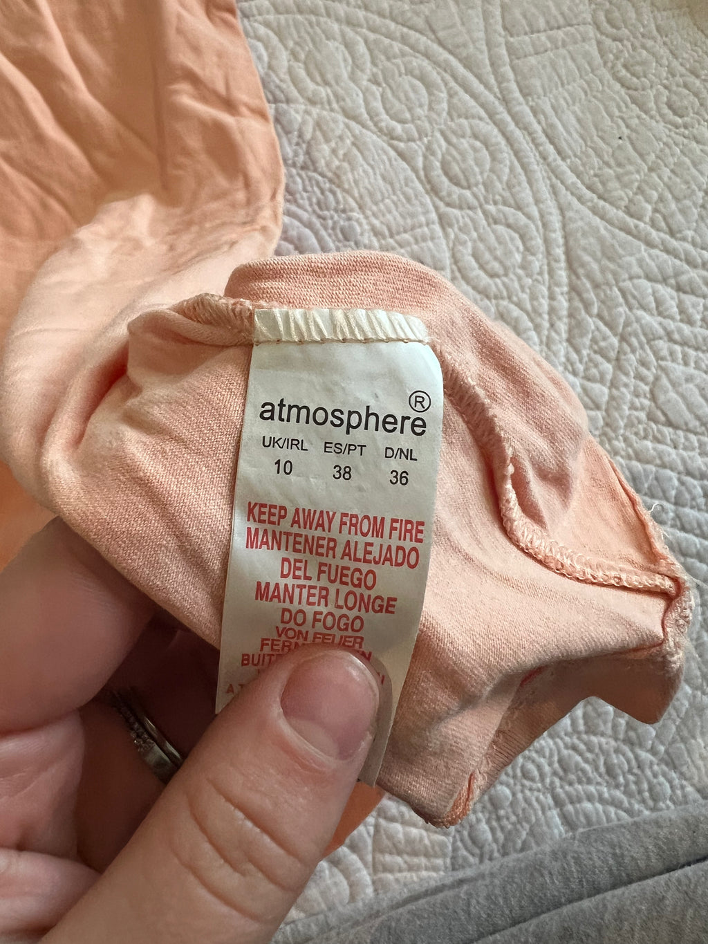 Pink t-shirt