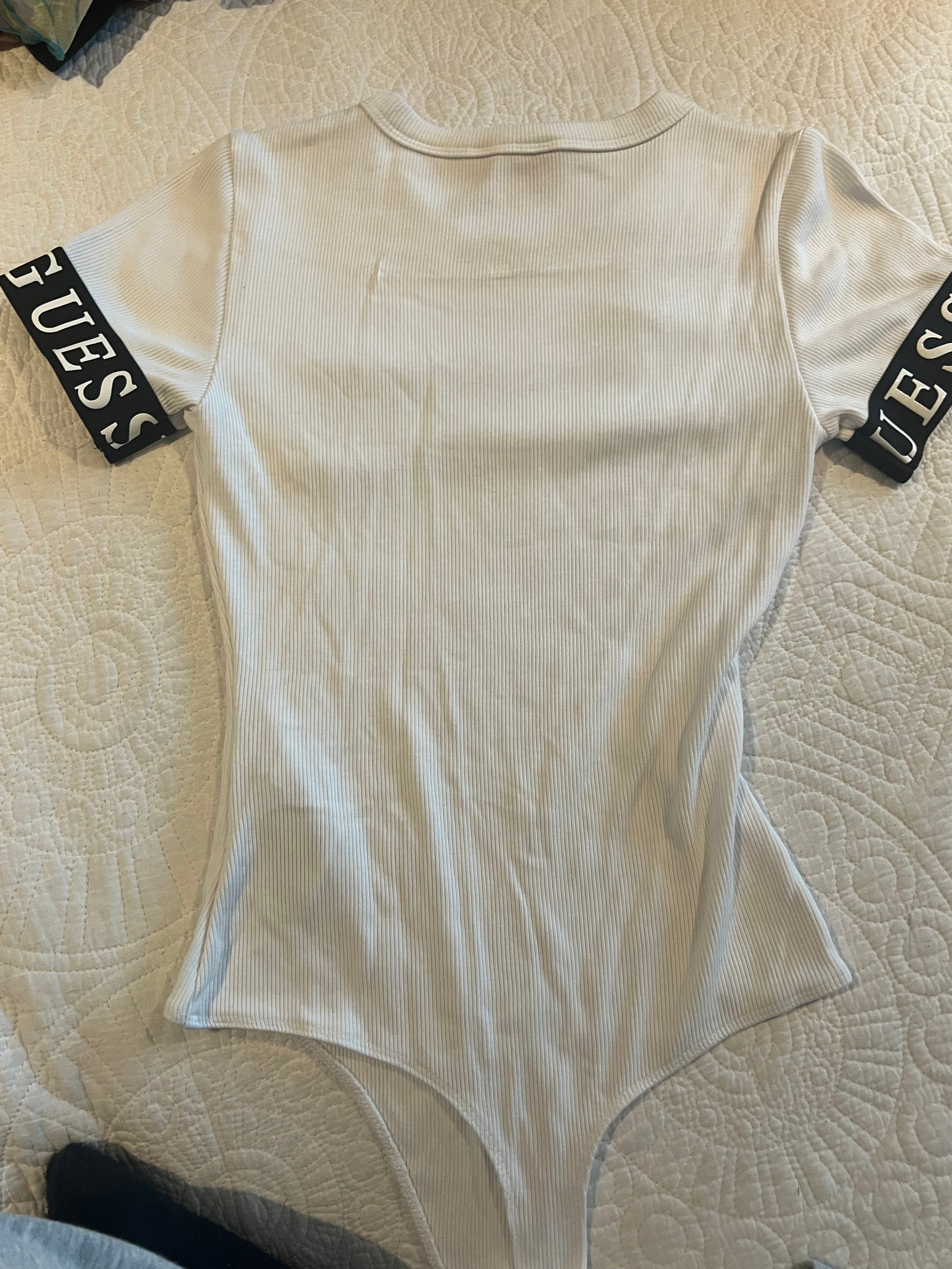 White Guess bodysuit
