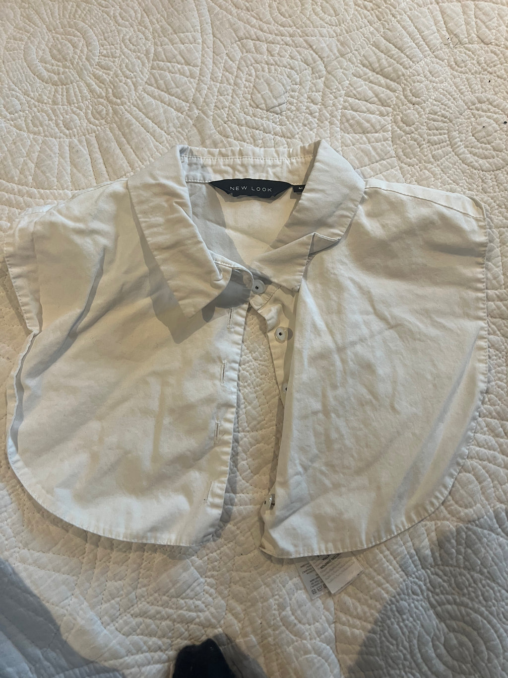 White detachable shirt