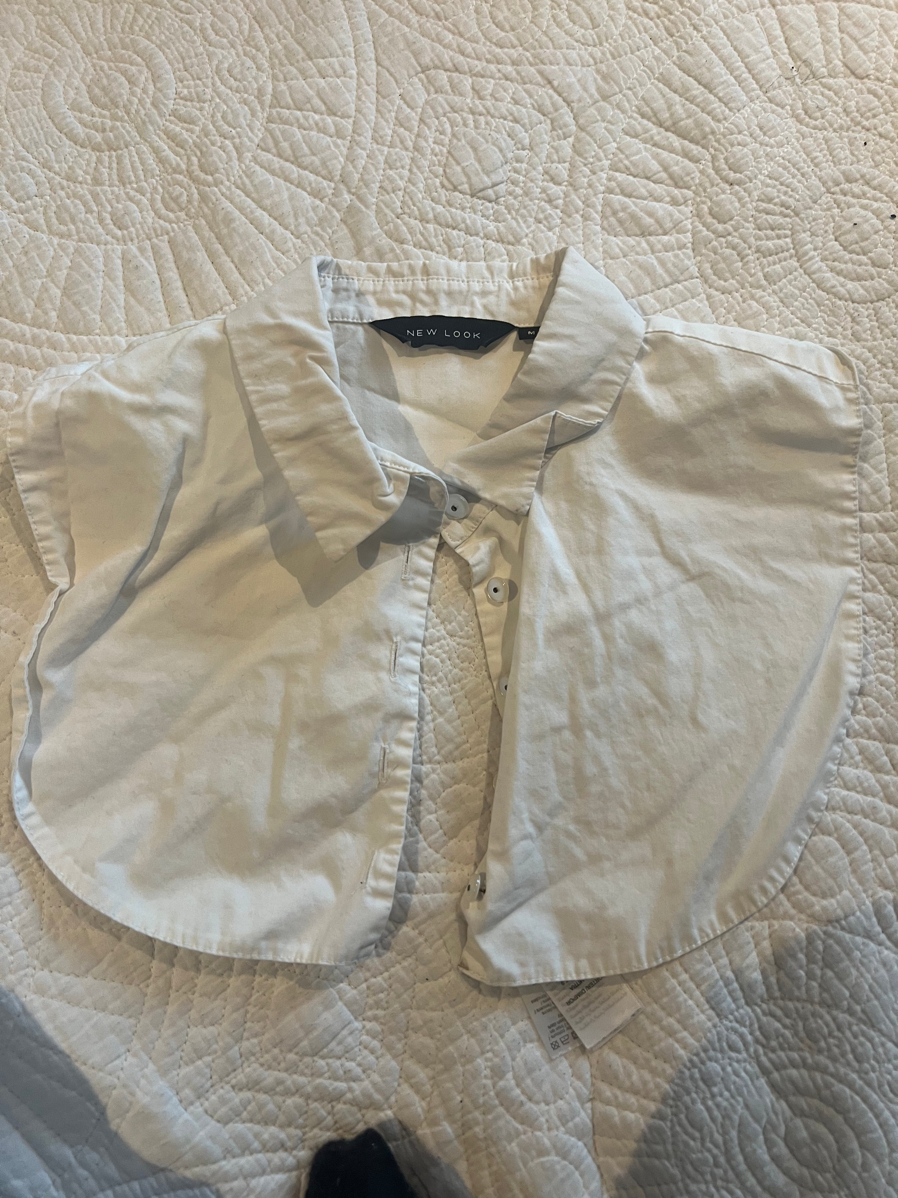 White detachable shirt