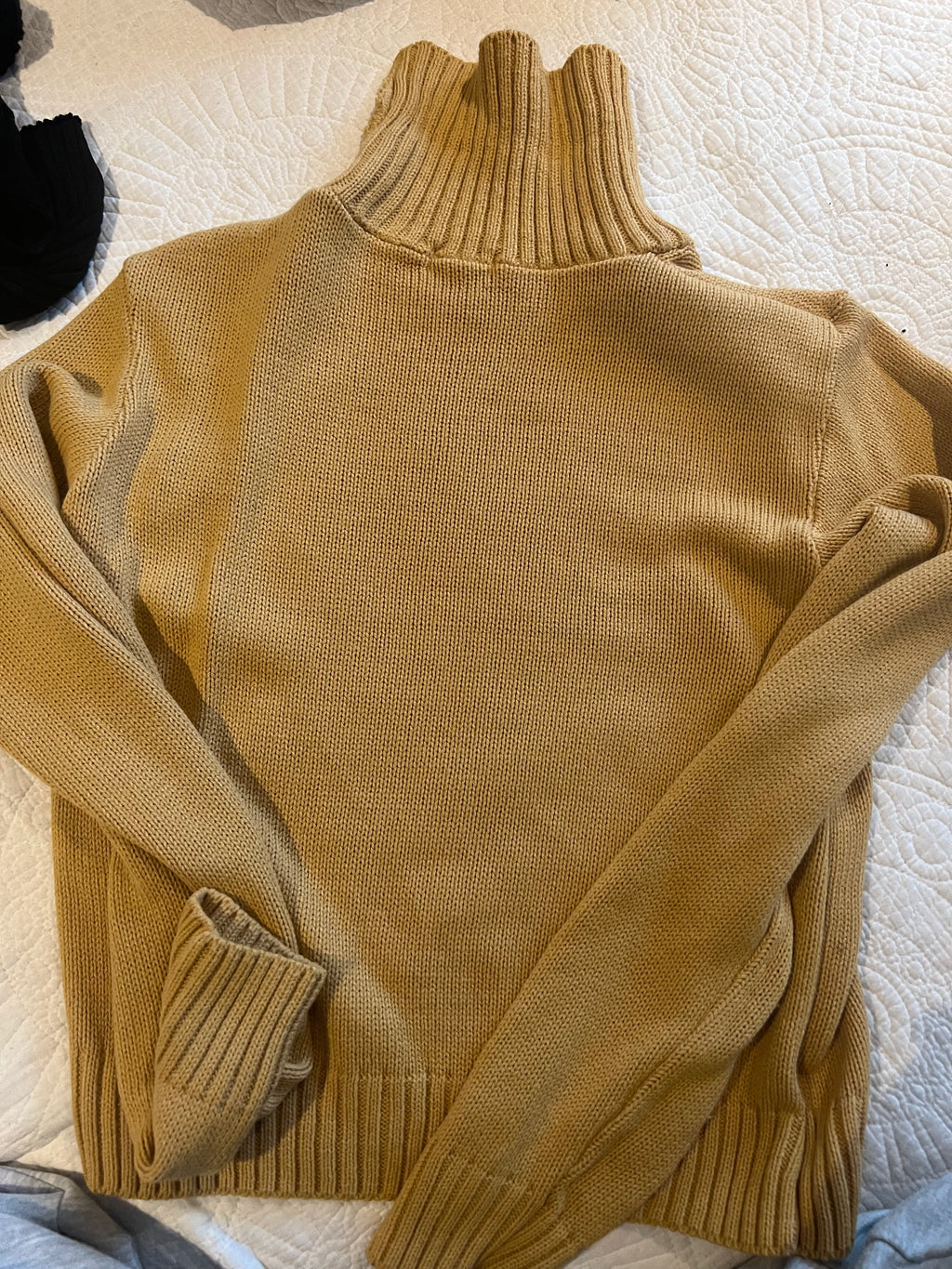 Nude turtle neck jumper