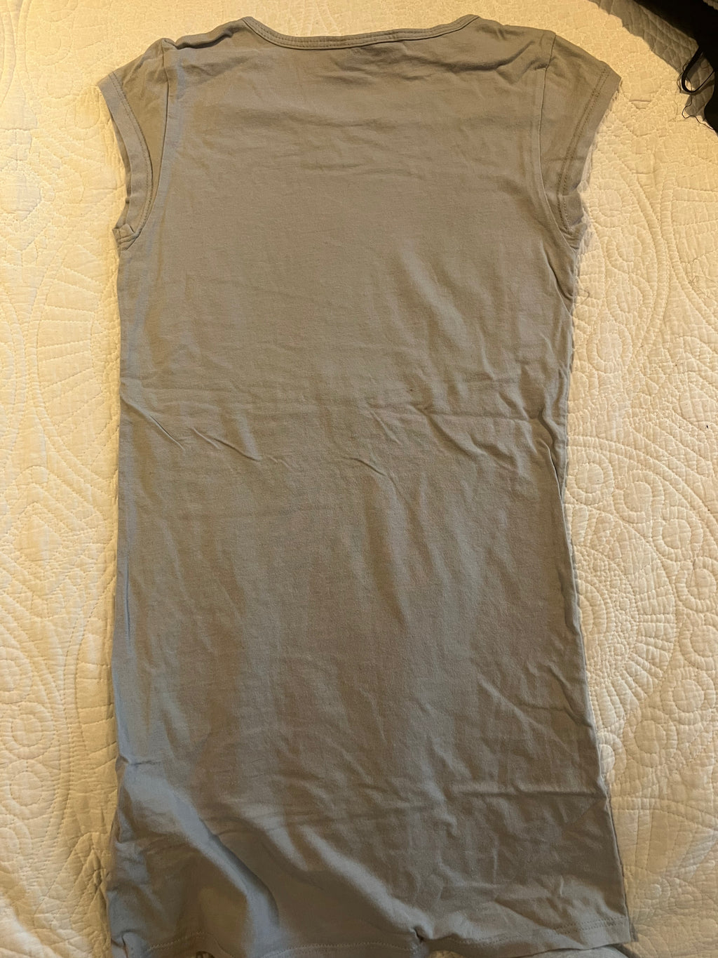 Grey fitted top