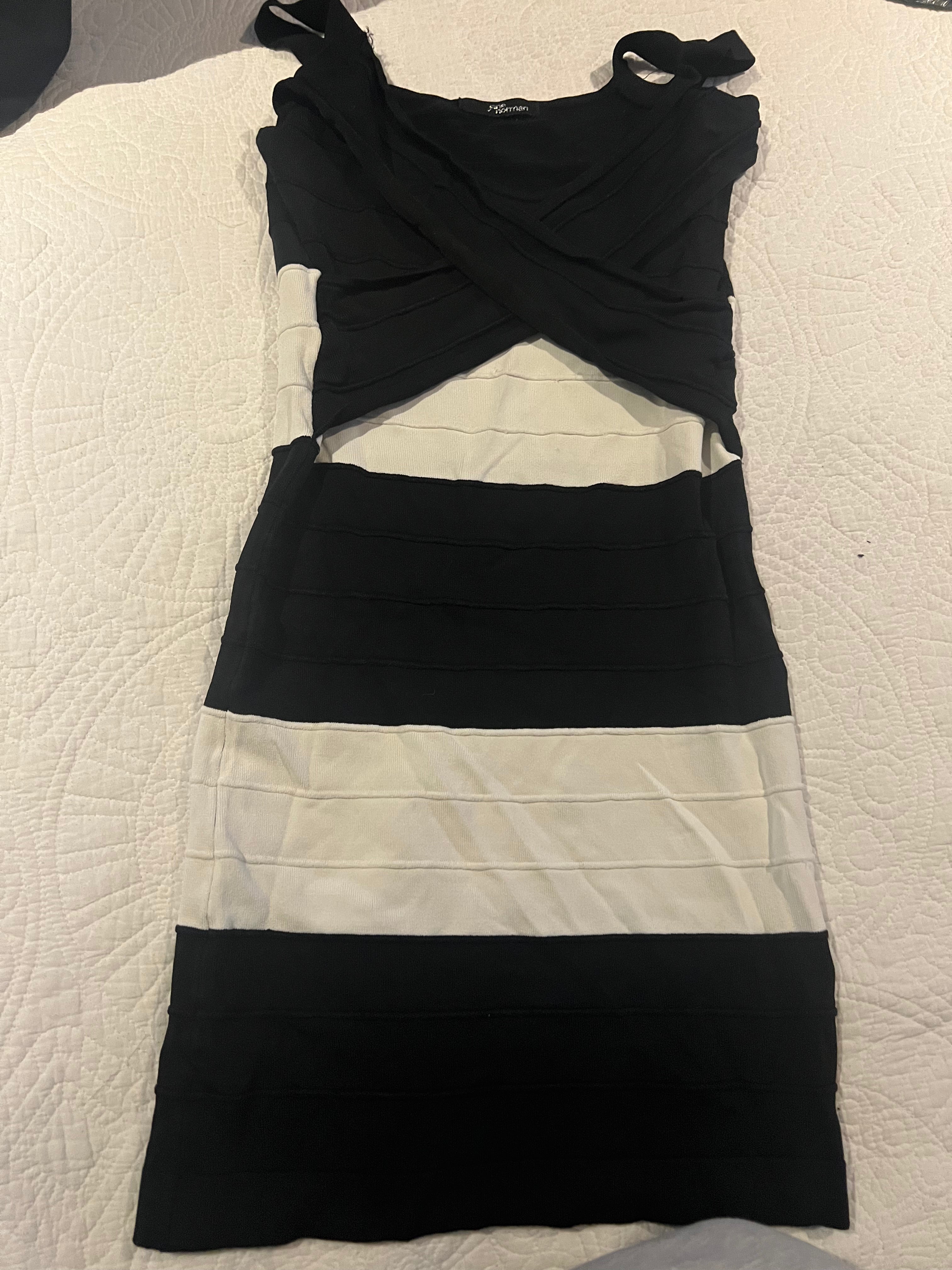 Black/white Jane Norman dress