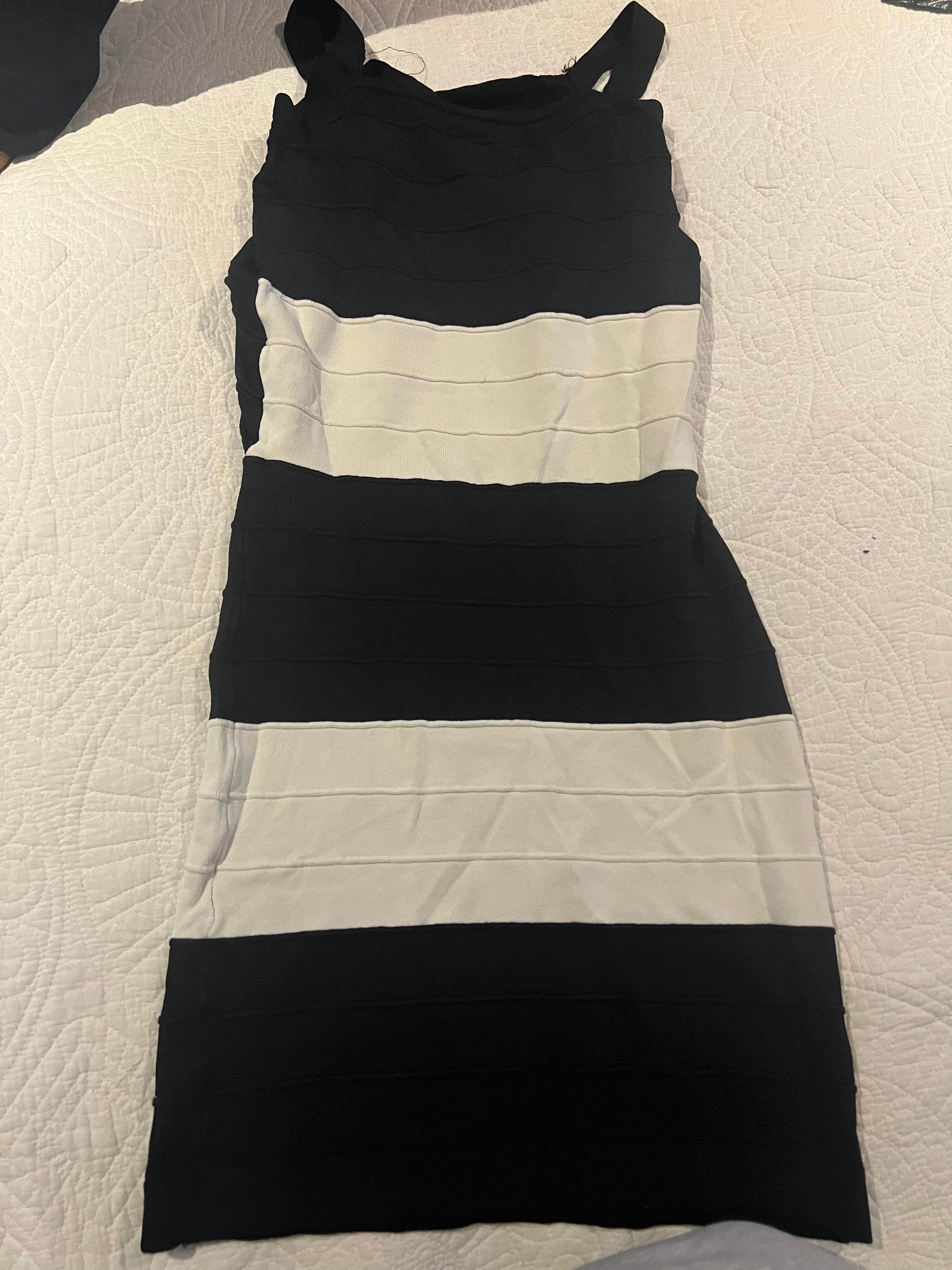 Black/white Jane Norman dress