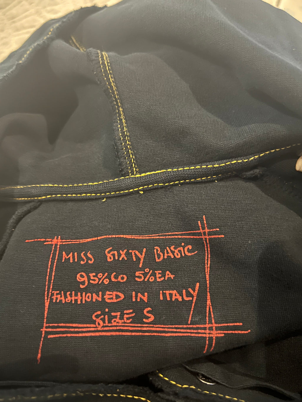 Black MISS SIXTY hoodie