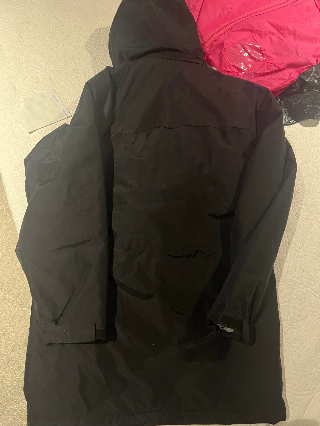 Long black coat