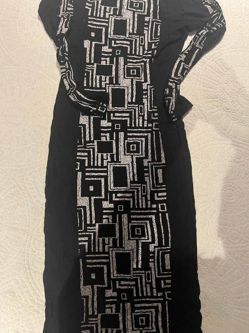 Black Club L maxi dress