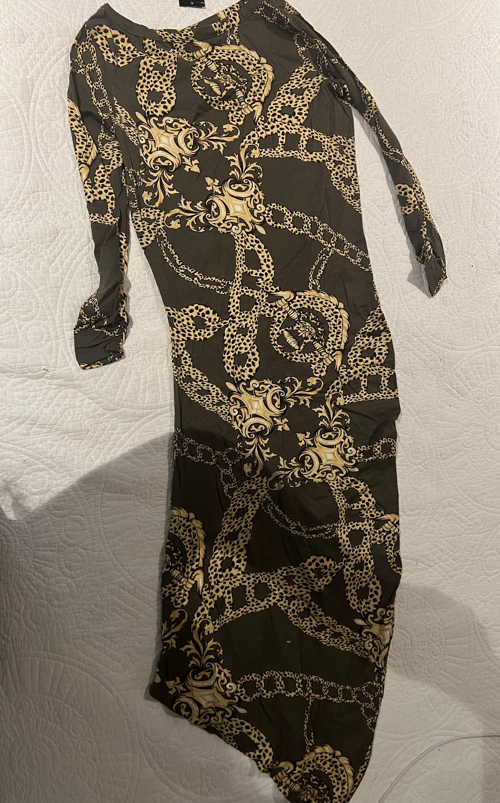Long sleeve maxi dress