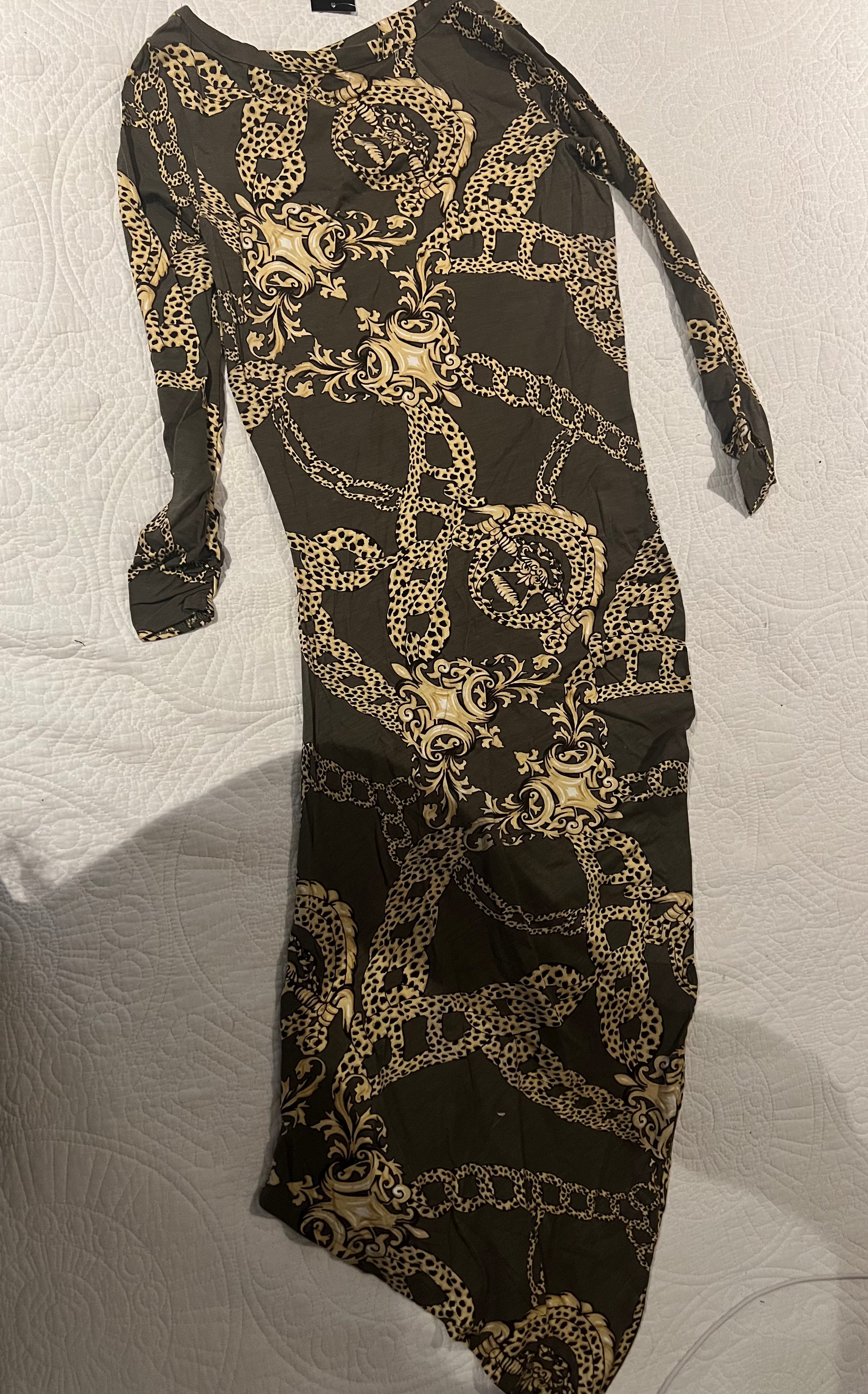 Long sleeve maxi dress