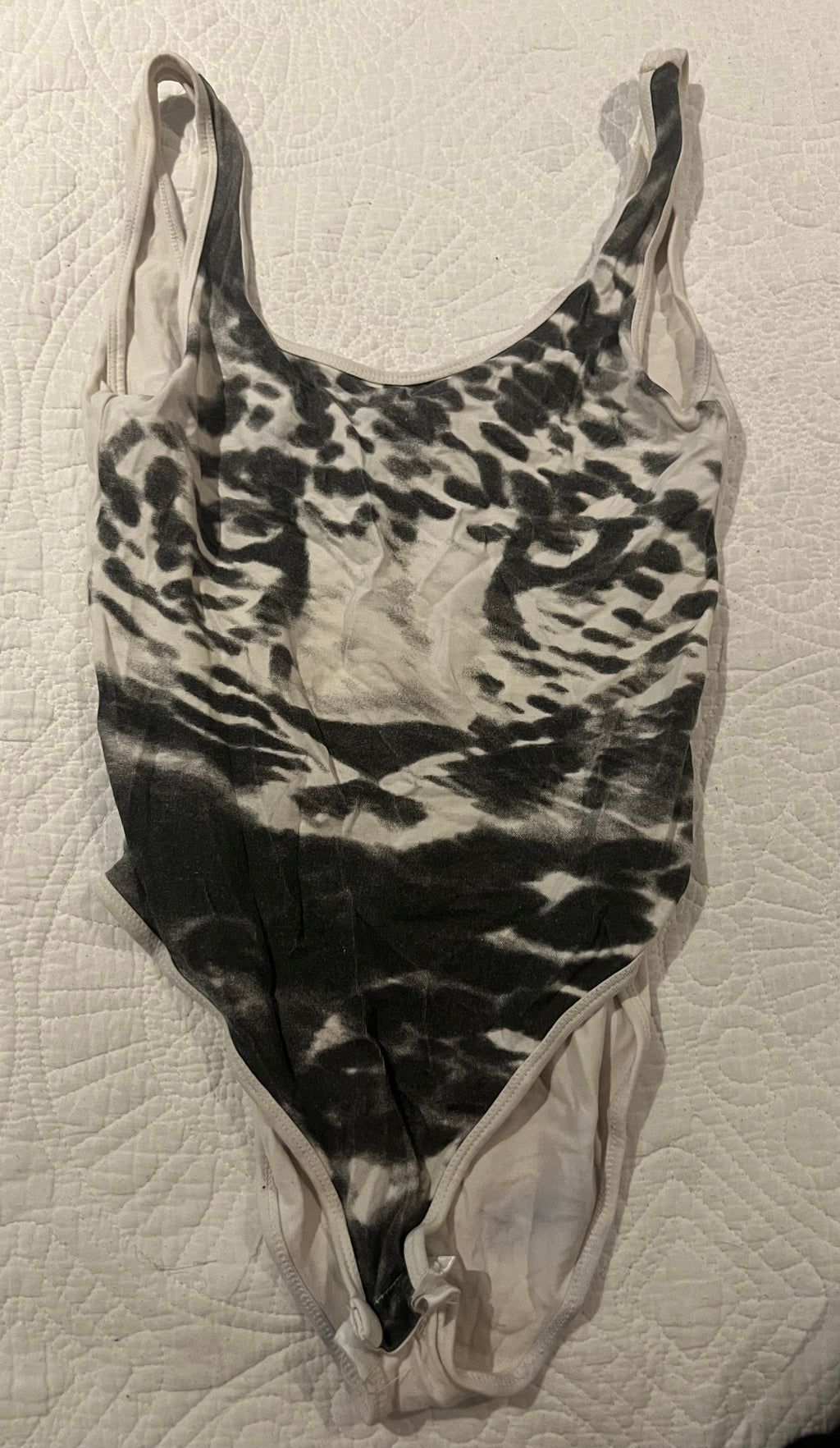 White vest bodysuit