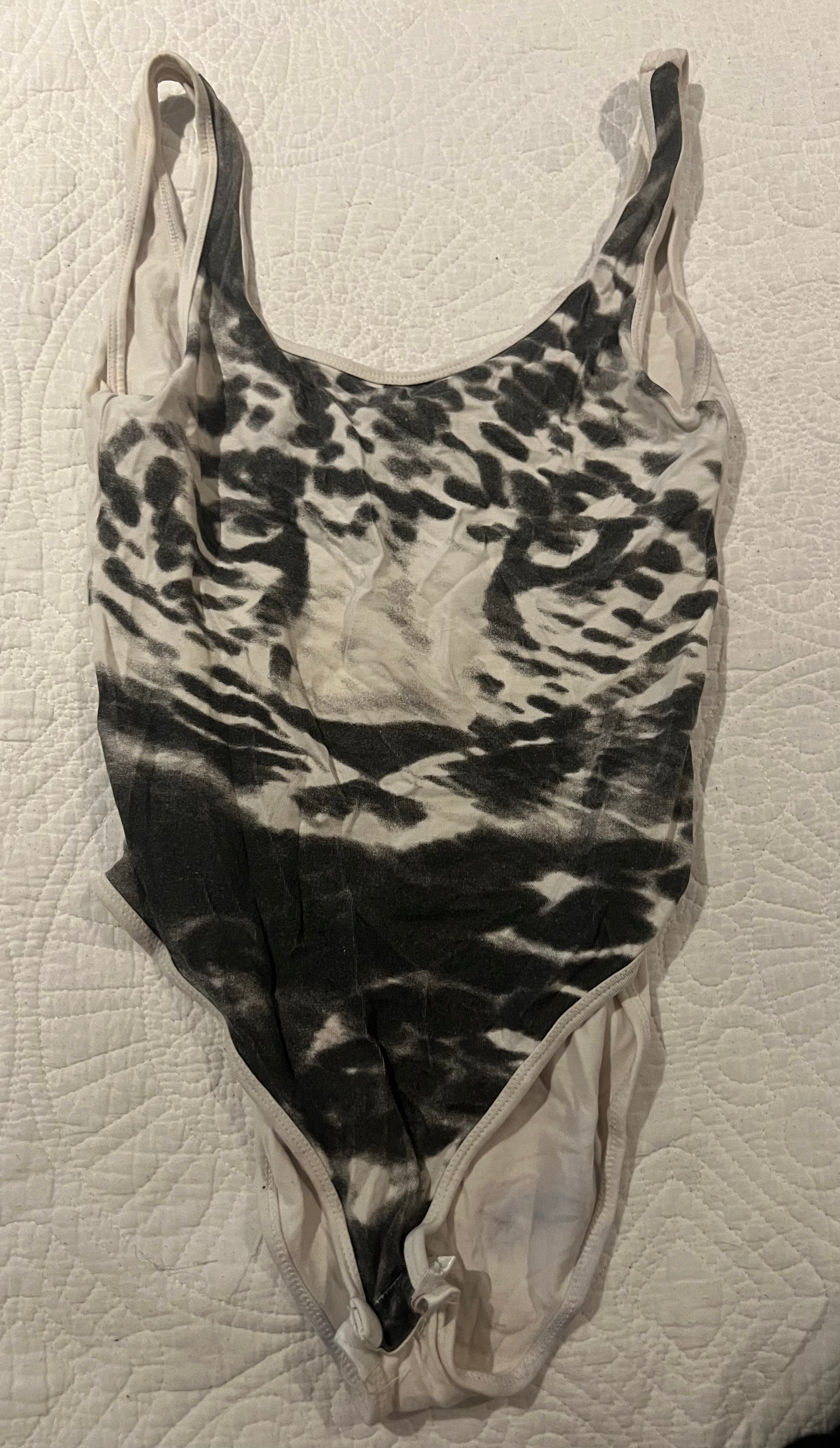 White vest bodysuit