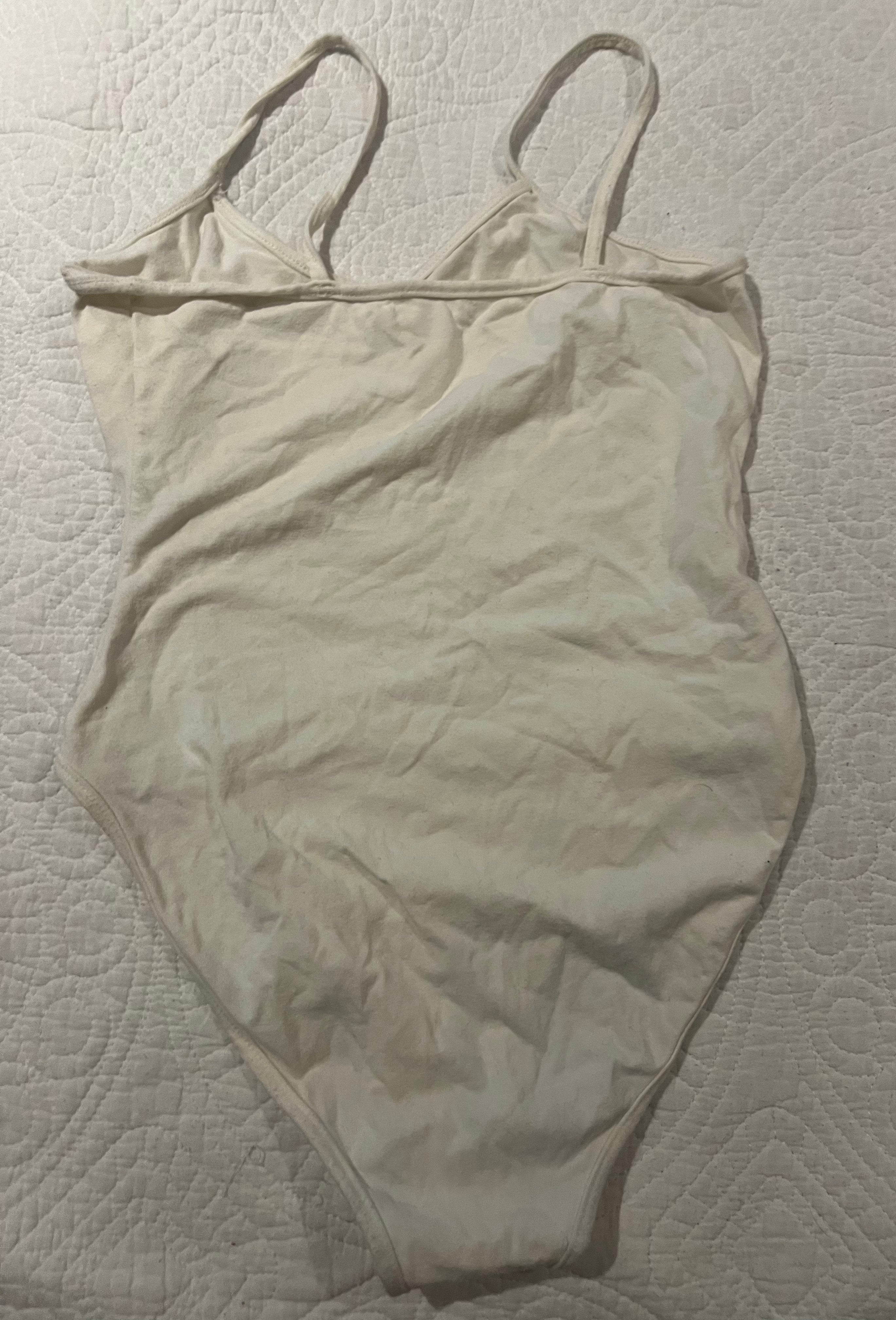 White vest bodysuit
