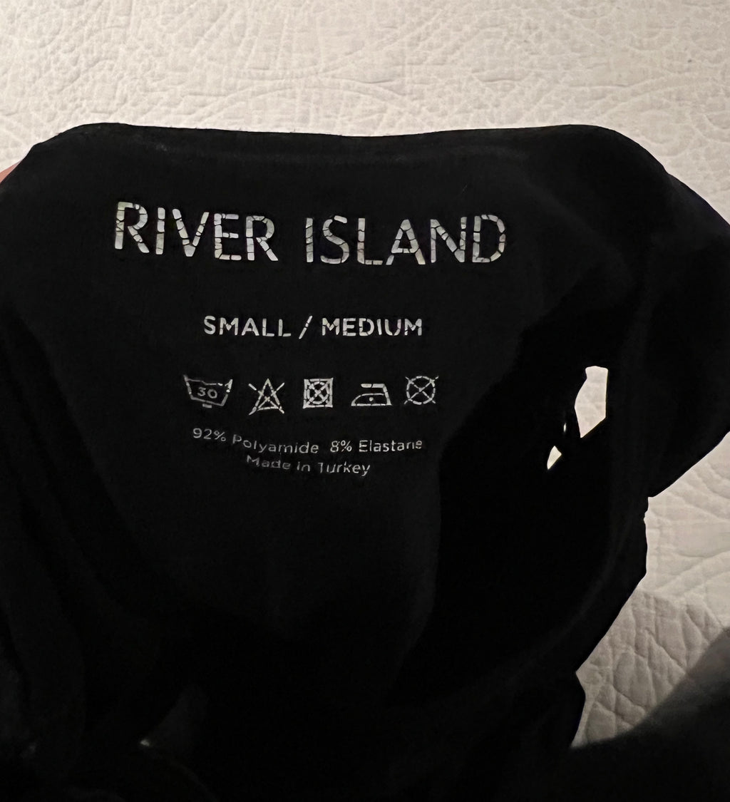 Black long sleeve top