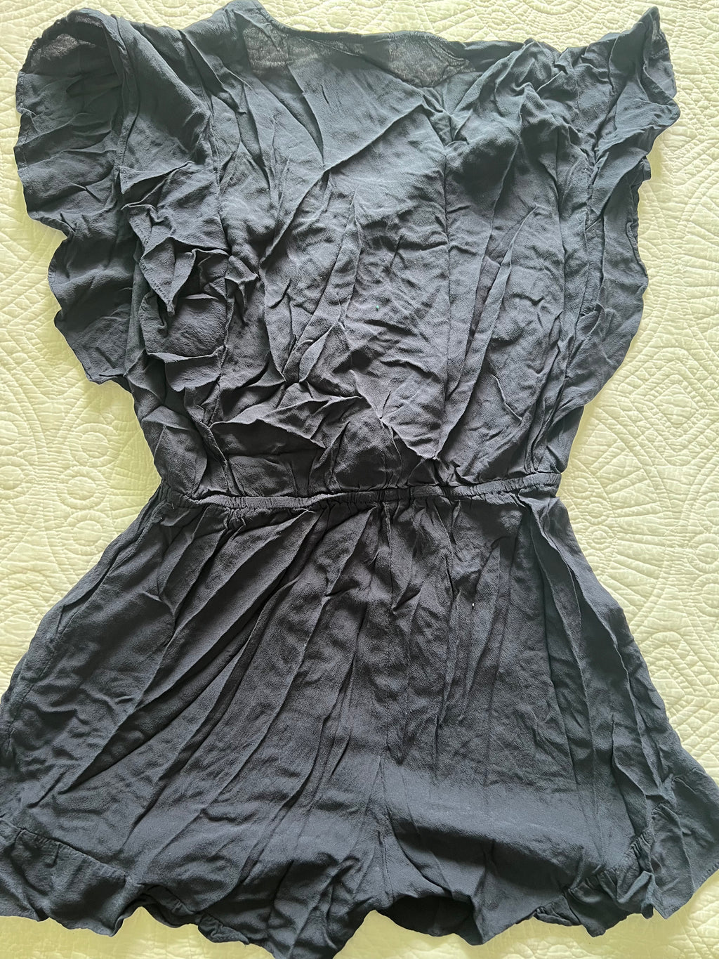 Navy playsuit