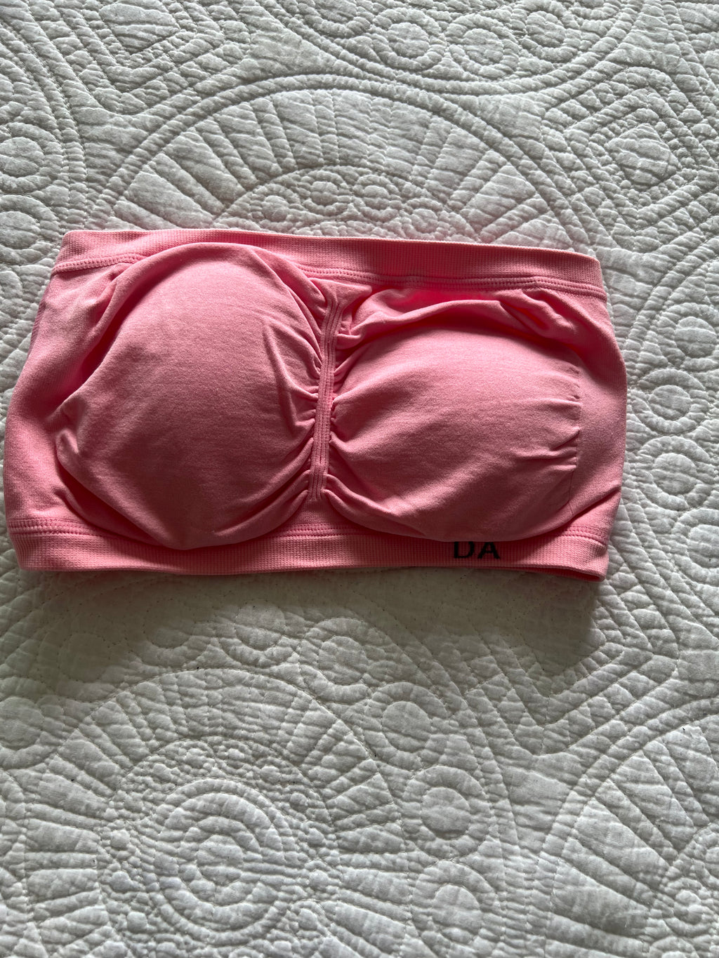 Pink bandeau top