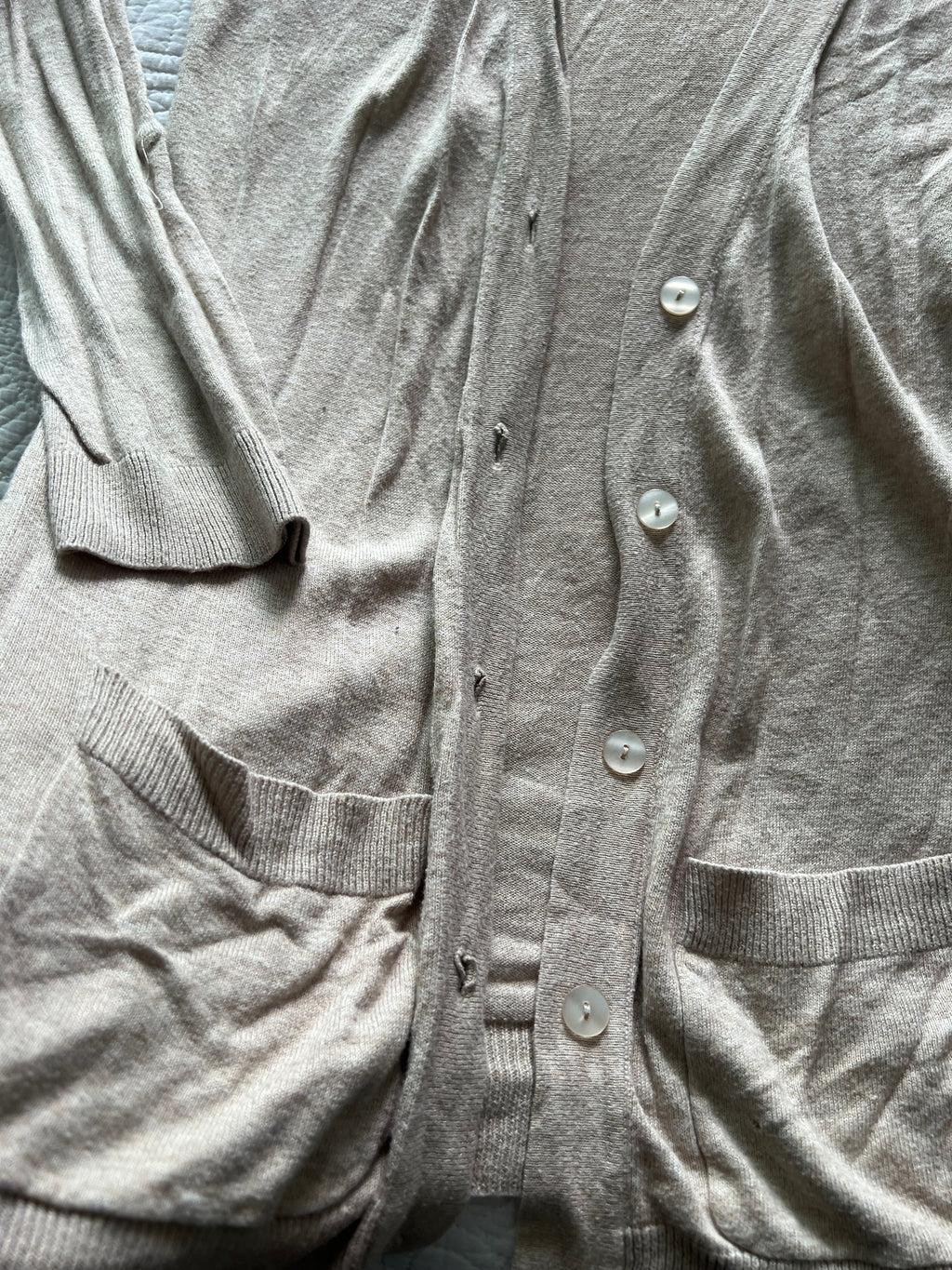 Nude cardigan