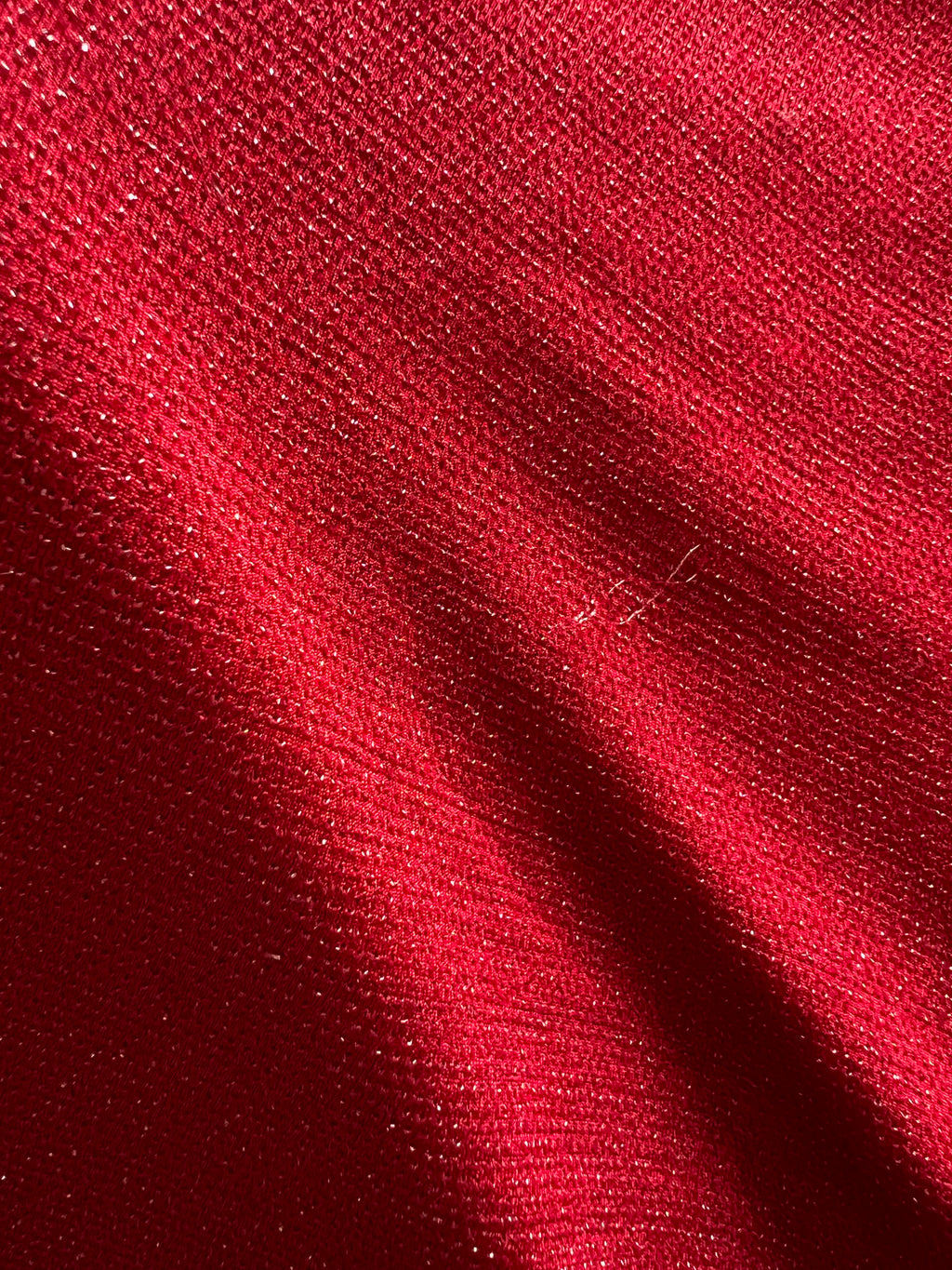 Red maxi dress