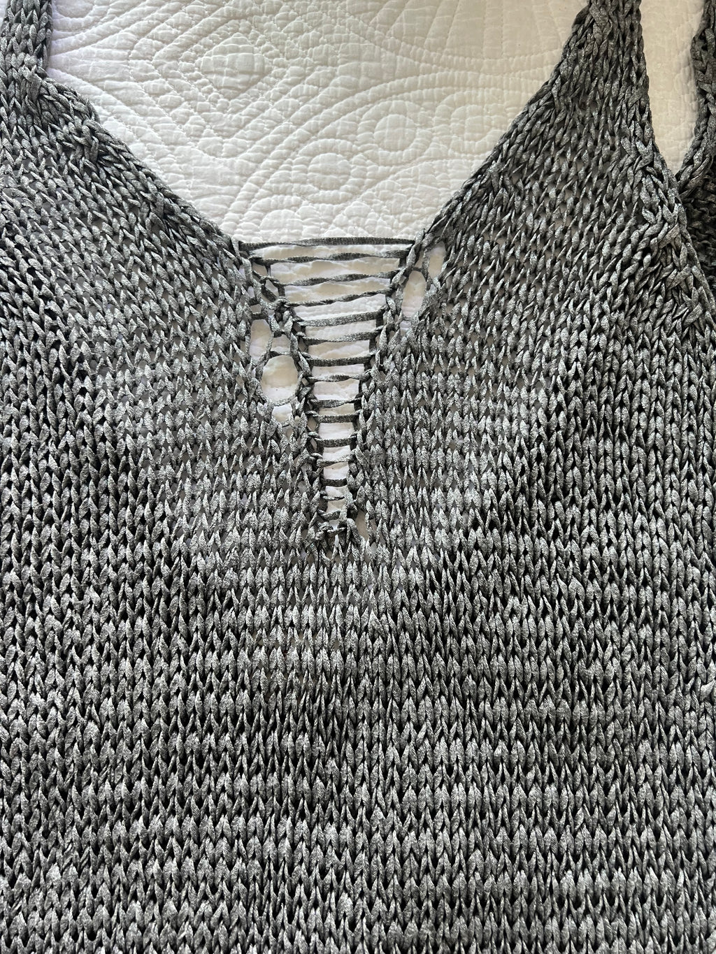 Grey Diesel knitted top