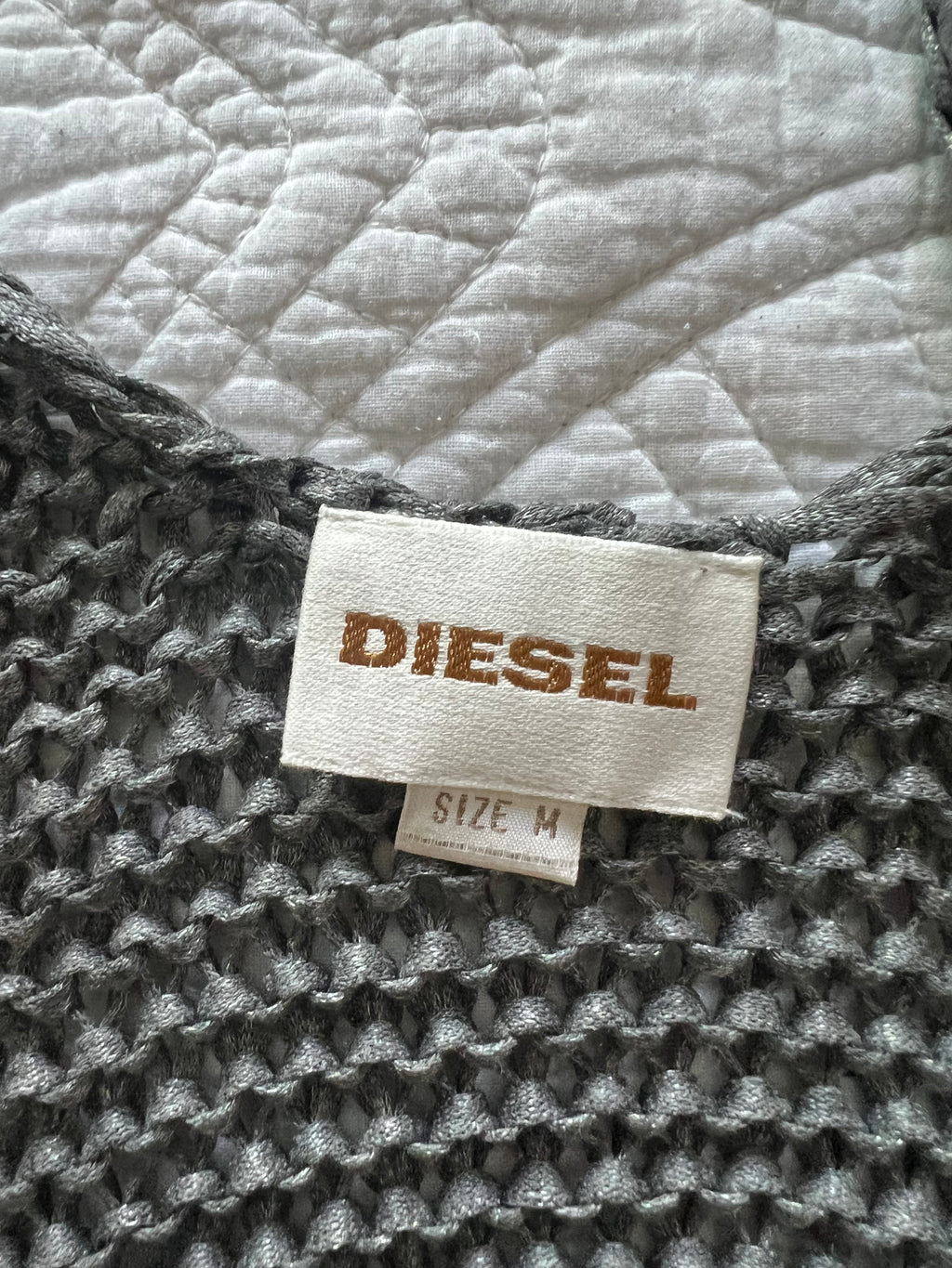Grey Diesel knitted top