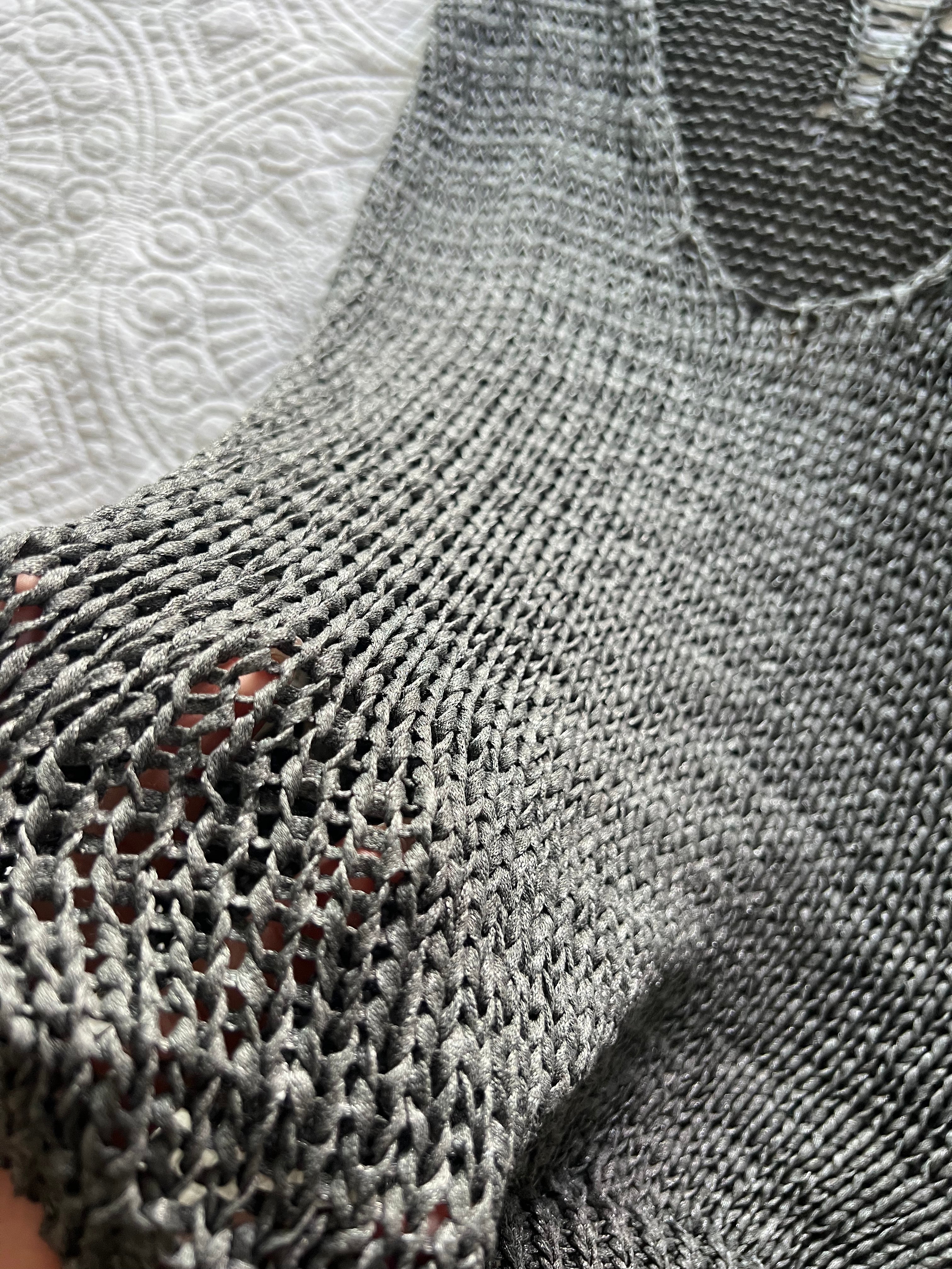 Grey Diesel knitted top