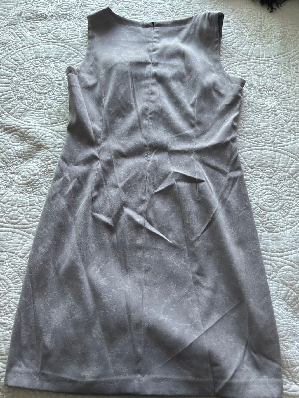 Grey mini dress