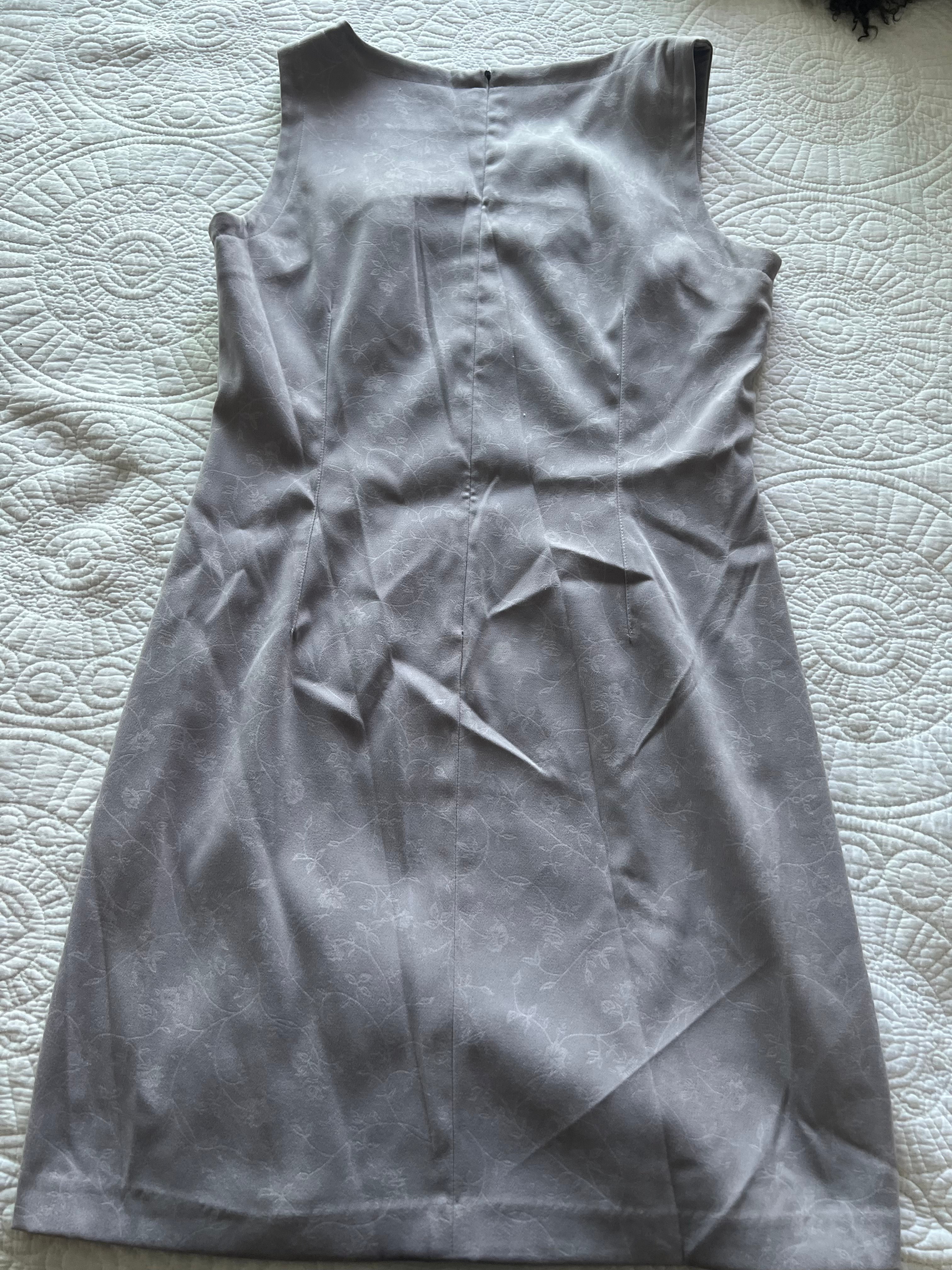 Grey mini dress