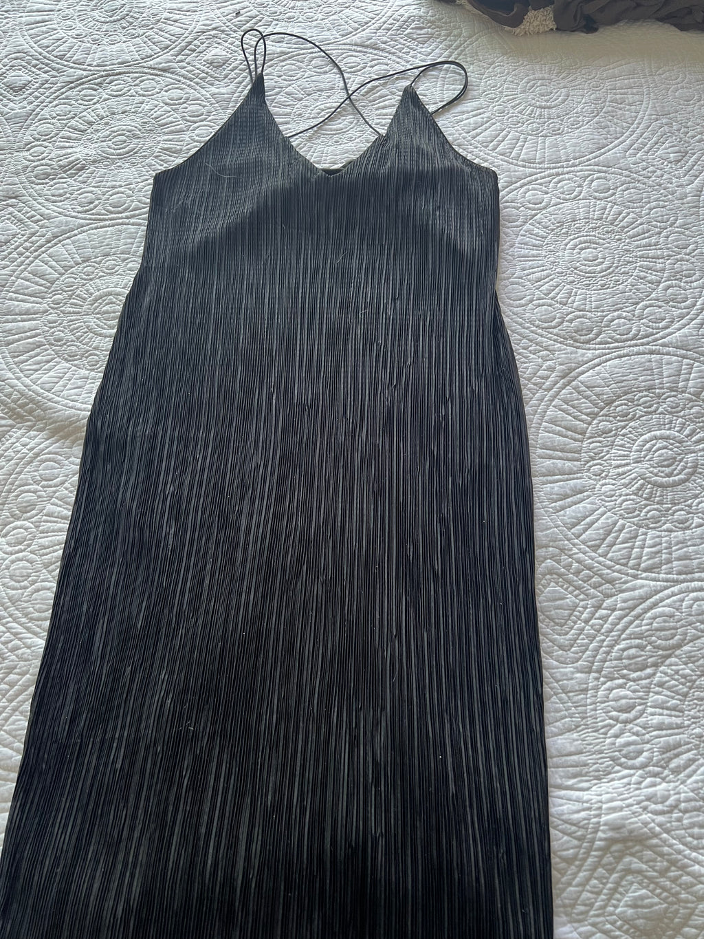 Black maxi dress