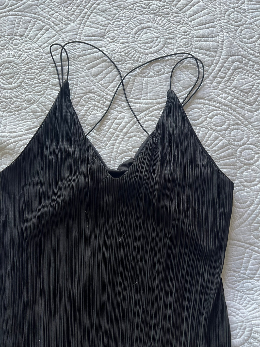 Black maxi dress