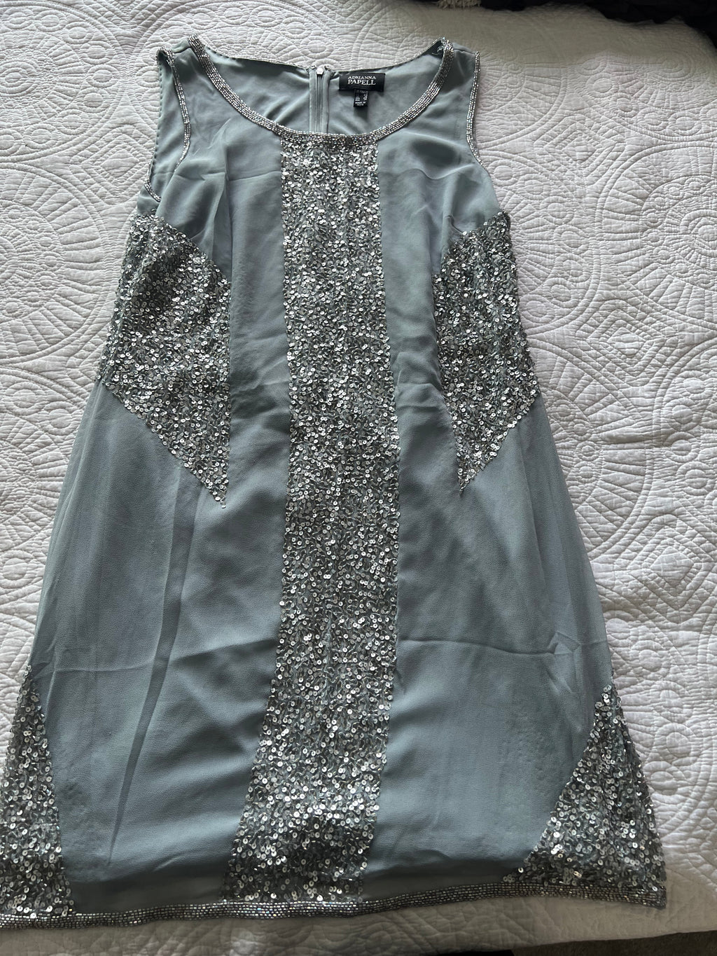 Adrianna Papell blue top